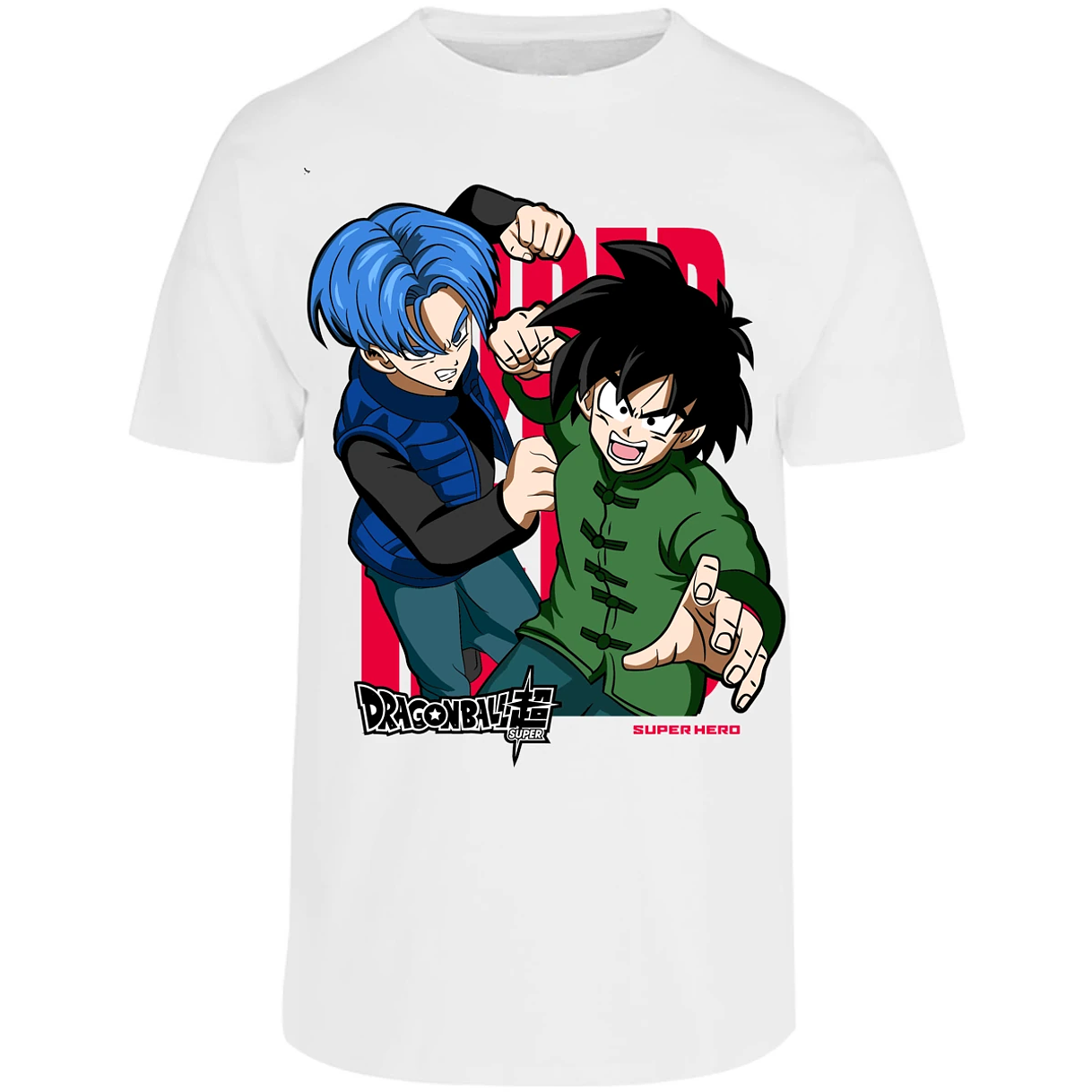 Playera Dragon Ball Gohan Y Trunks para Adulto 22