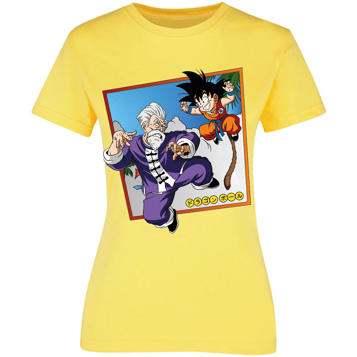Blusa Dragon Ball Goku Vs Jackie Shun Blusa para Mujer 15