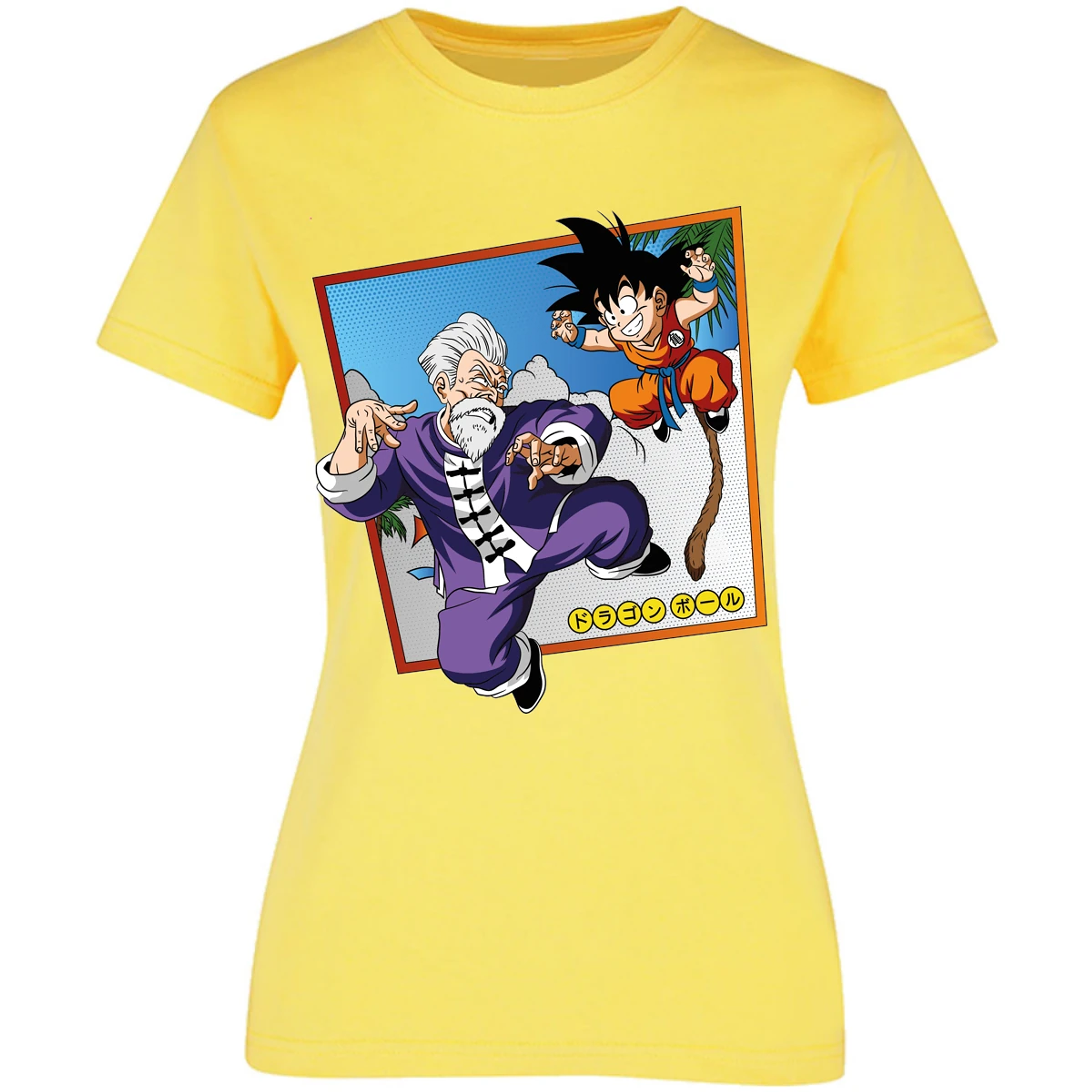 Blusa Dragon Ball Goku Vs Jackie Shun Blusa para Mujer 15