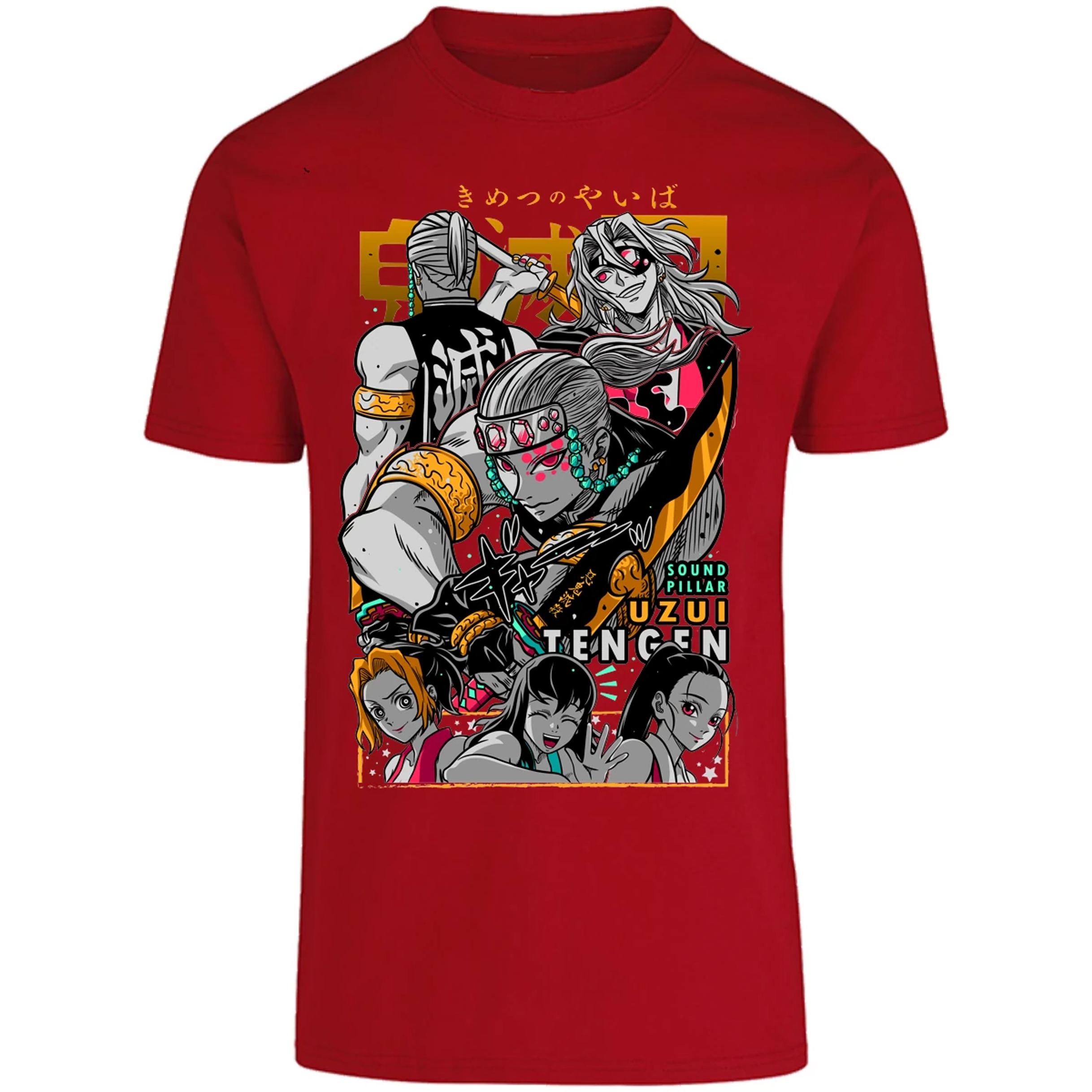 Playera Demon Slayer Tengen Uzui para Adulto 15
