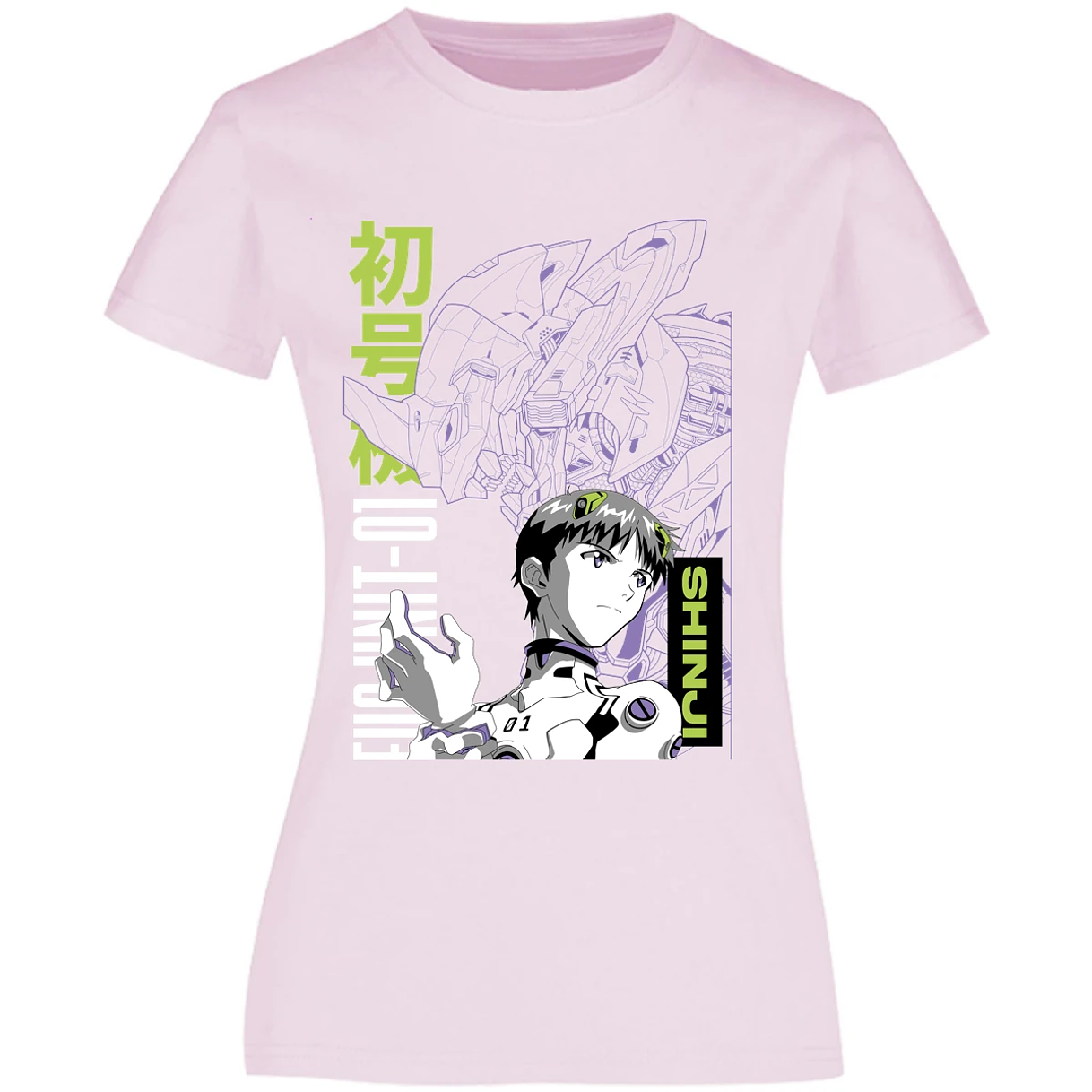 Blusa Evangelion Shinji Blusa para Mujer 12