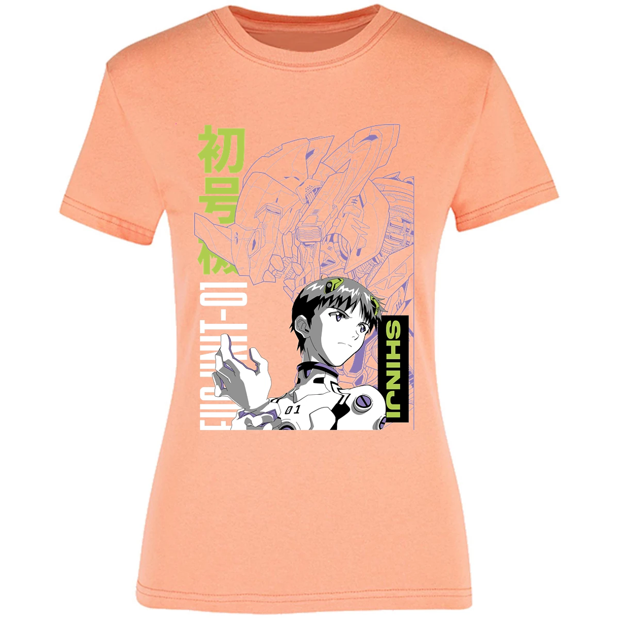 Blusa Evangelion Shinji Blusa para Mujer 8