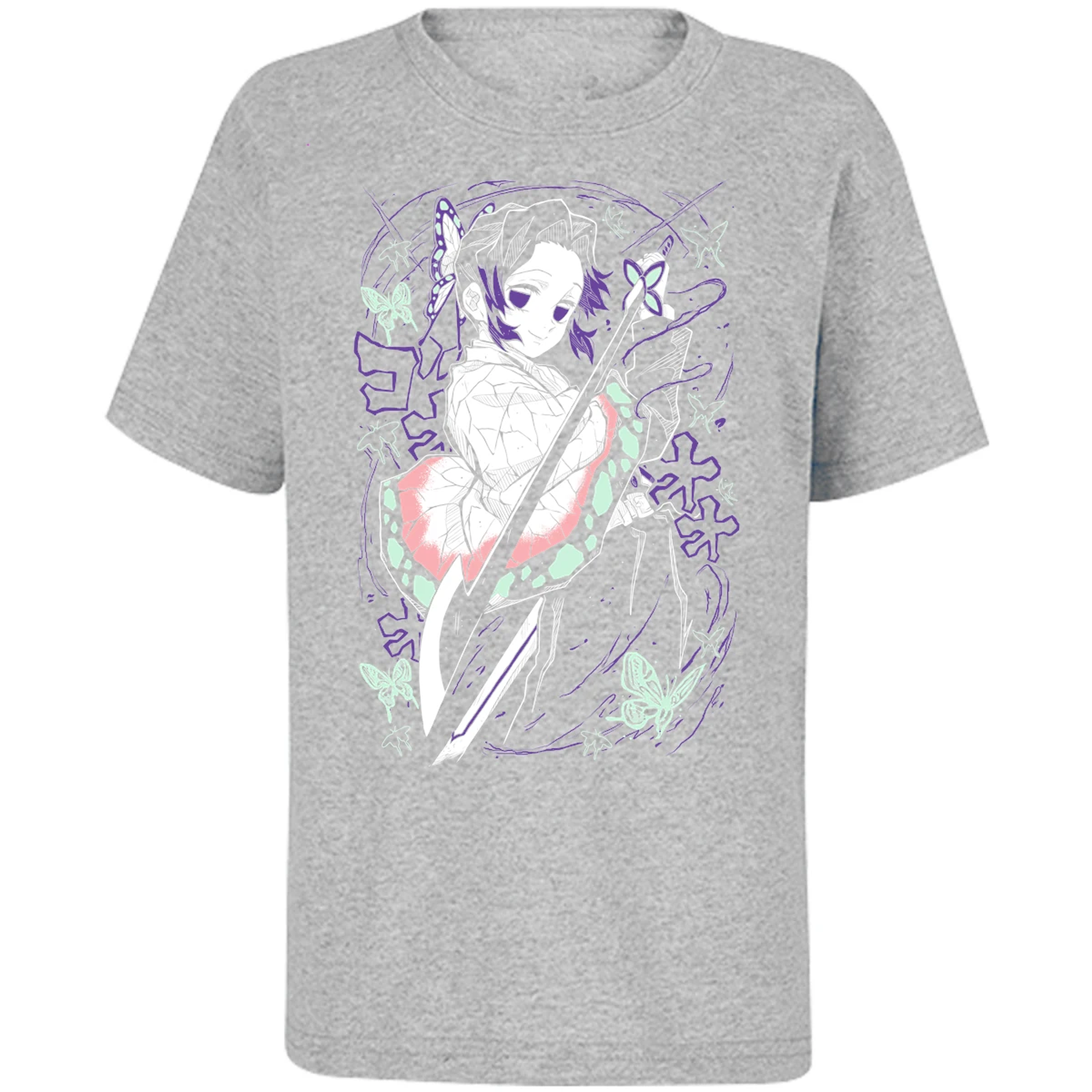 Playera Demon Slayer Shinobu Kocho para Niño 9