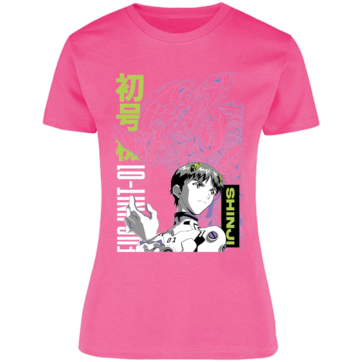Blusa Evangelion Shinji Blusa para Mujer 7
