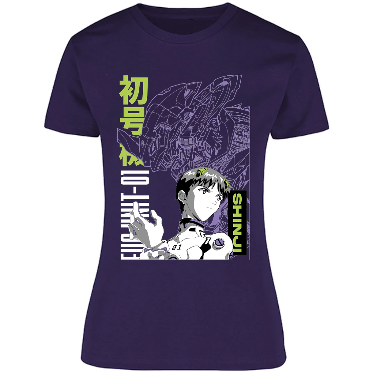 Blusa Evangelion Shinji Blusa para Mujer 6