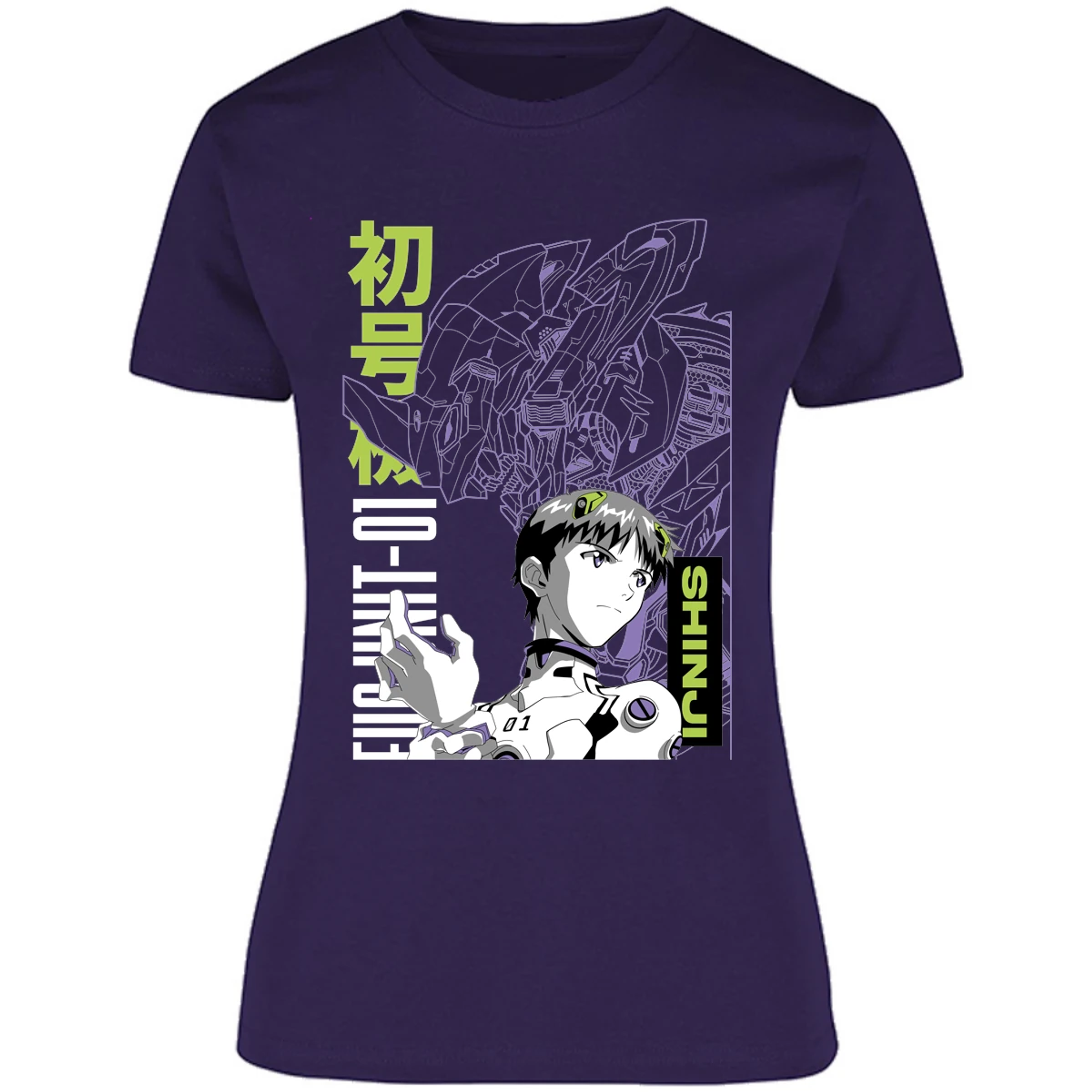Blusa Evangelion Shinji Blusa para Mujer 6