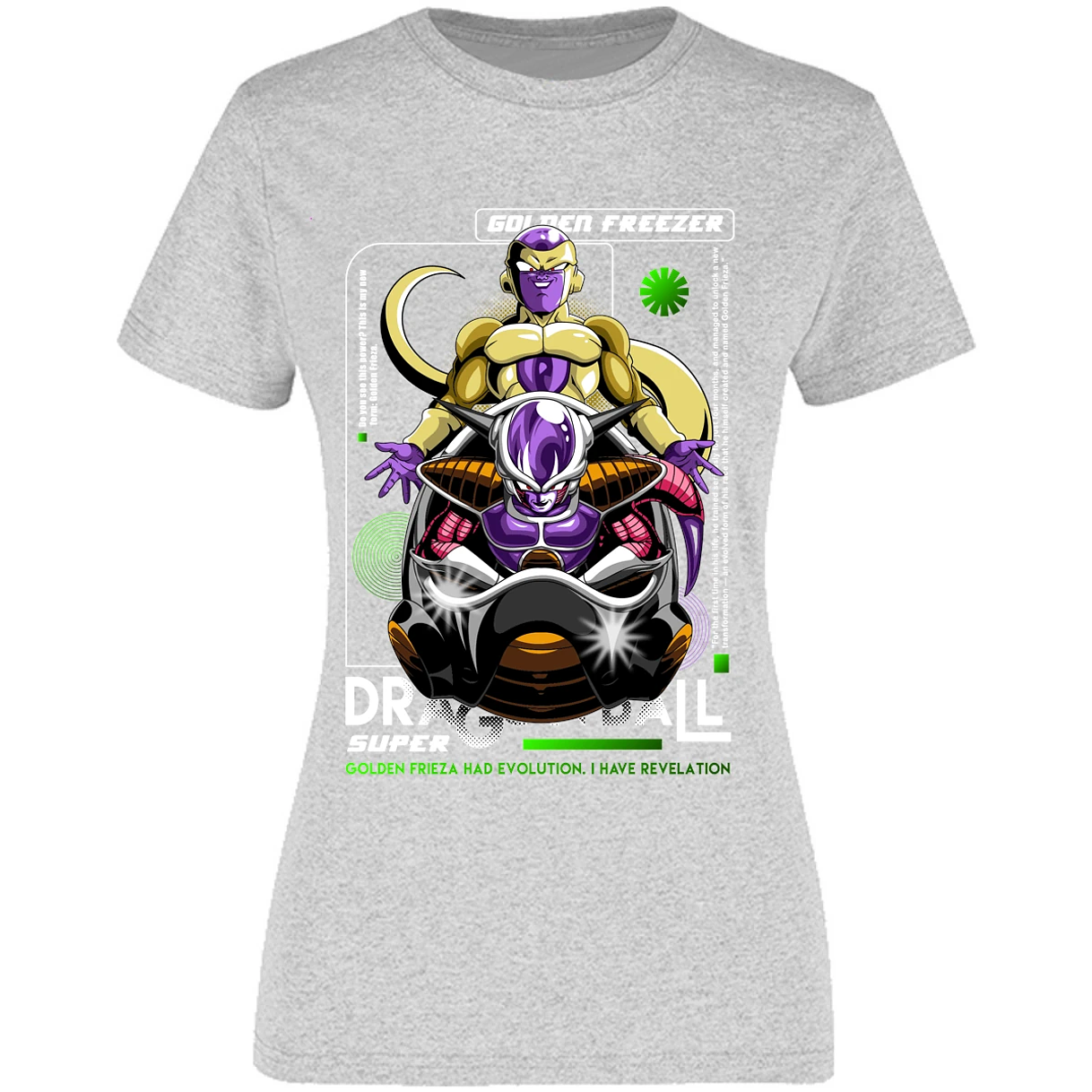 Blusa Dragon Ball Golden Freezer Blusa para Mujer 4