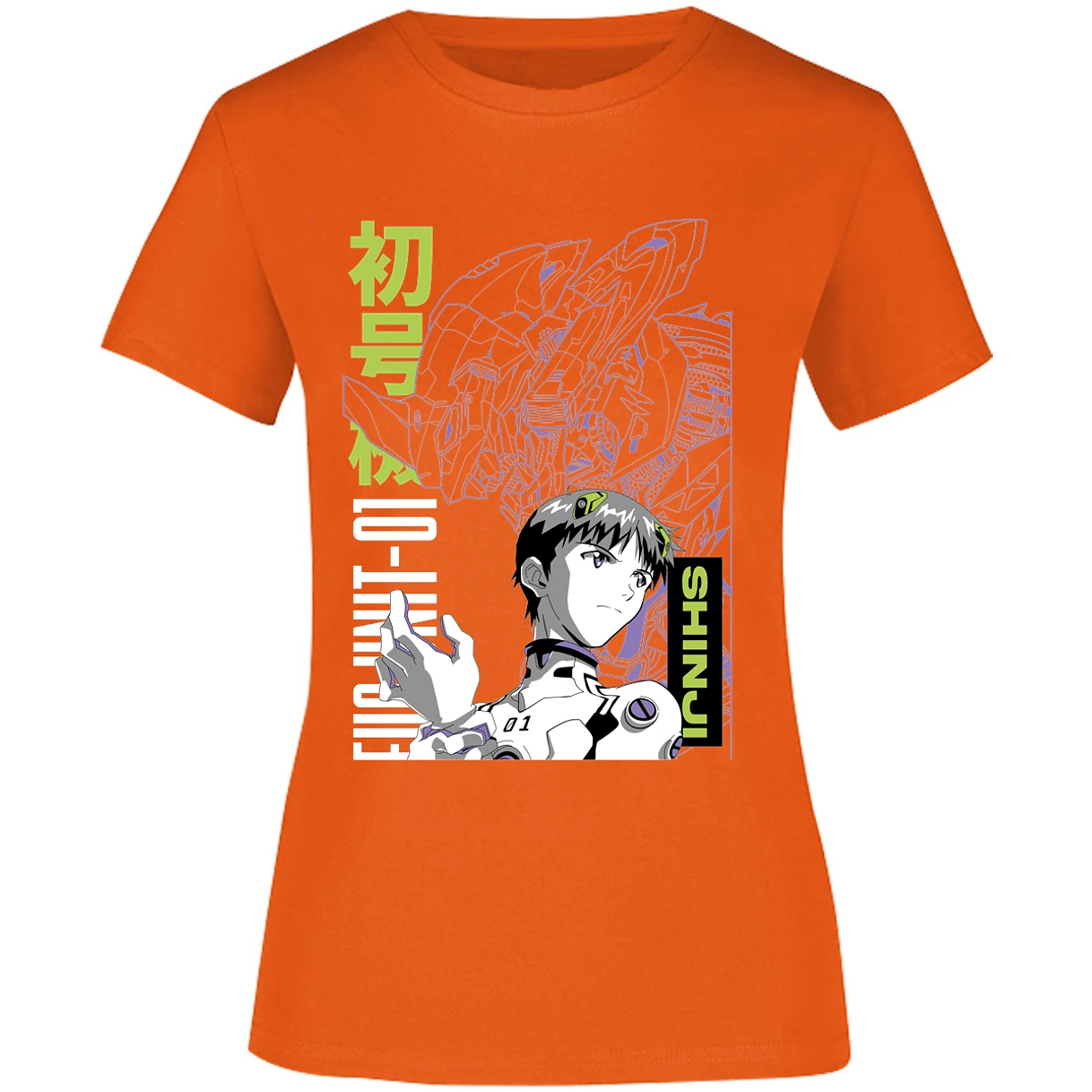 Blusa Evangelion Shinji Blusa para Mujer 2