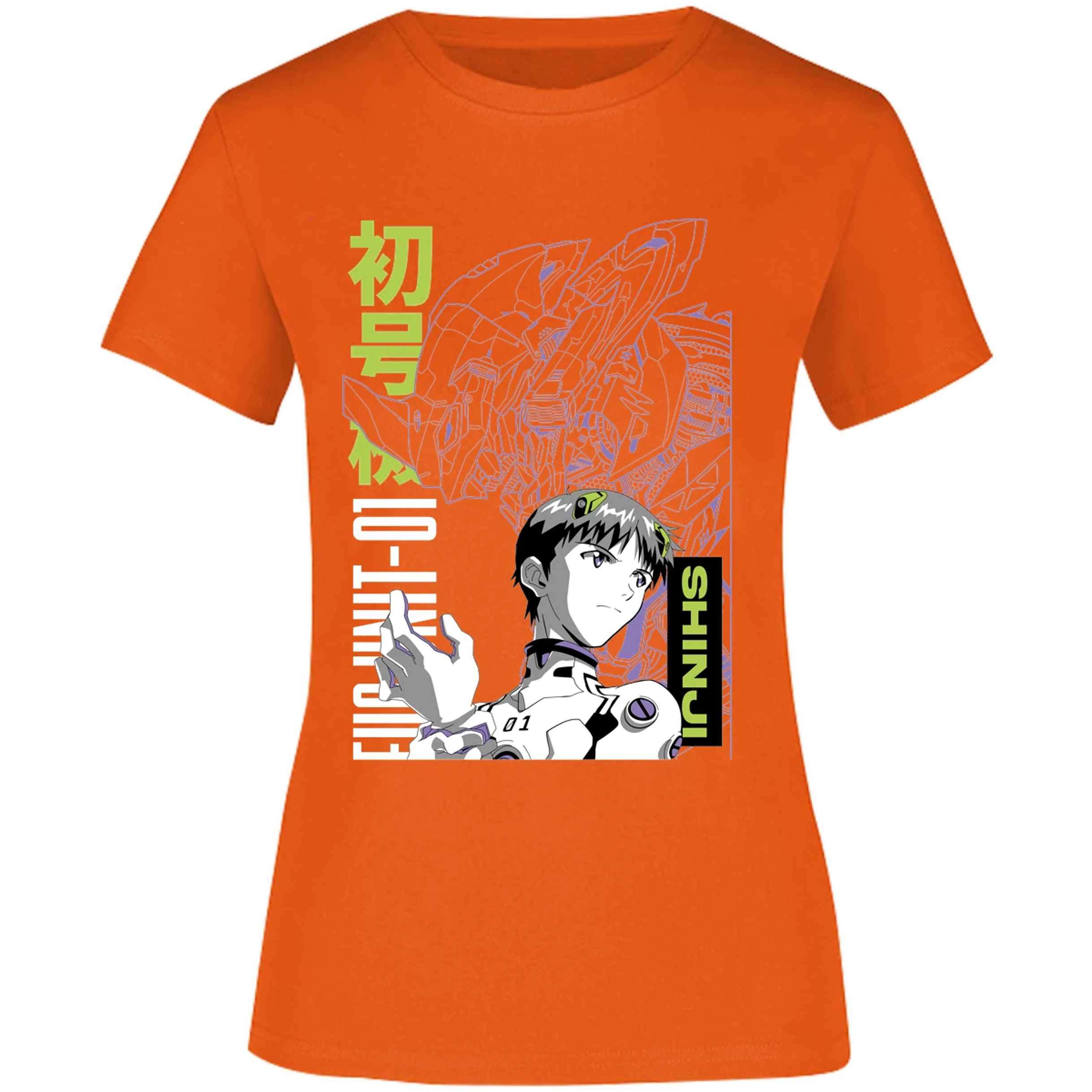 Blusa Evangelion Shinji Blusa para Mujer 2