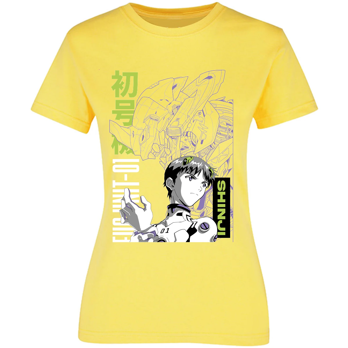 Blusa Evangelion Shinji Blusa para Mujer 11