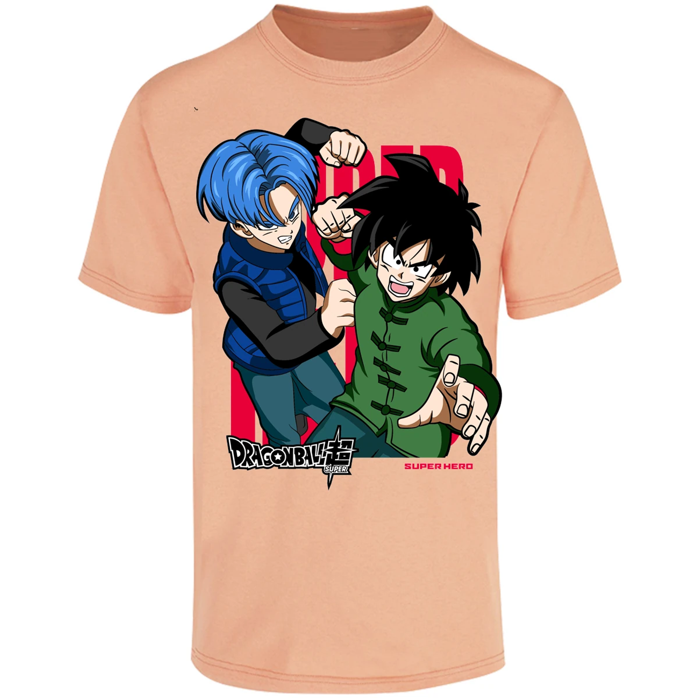 Playera Dragon Ball Gohan Y Trunks para Adulto 7