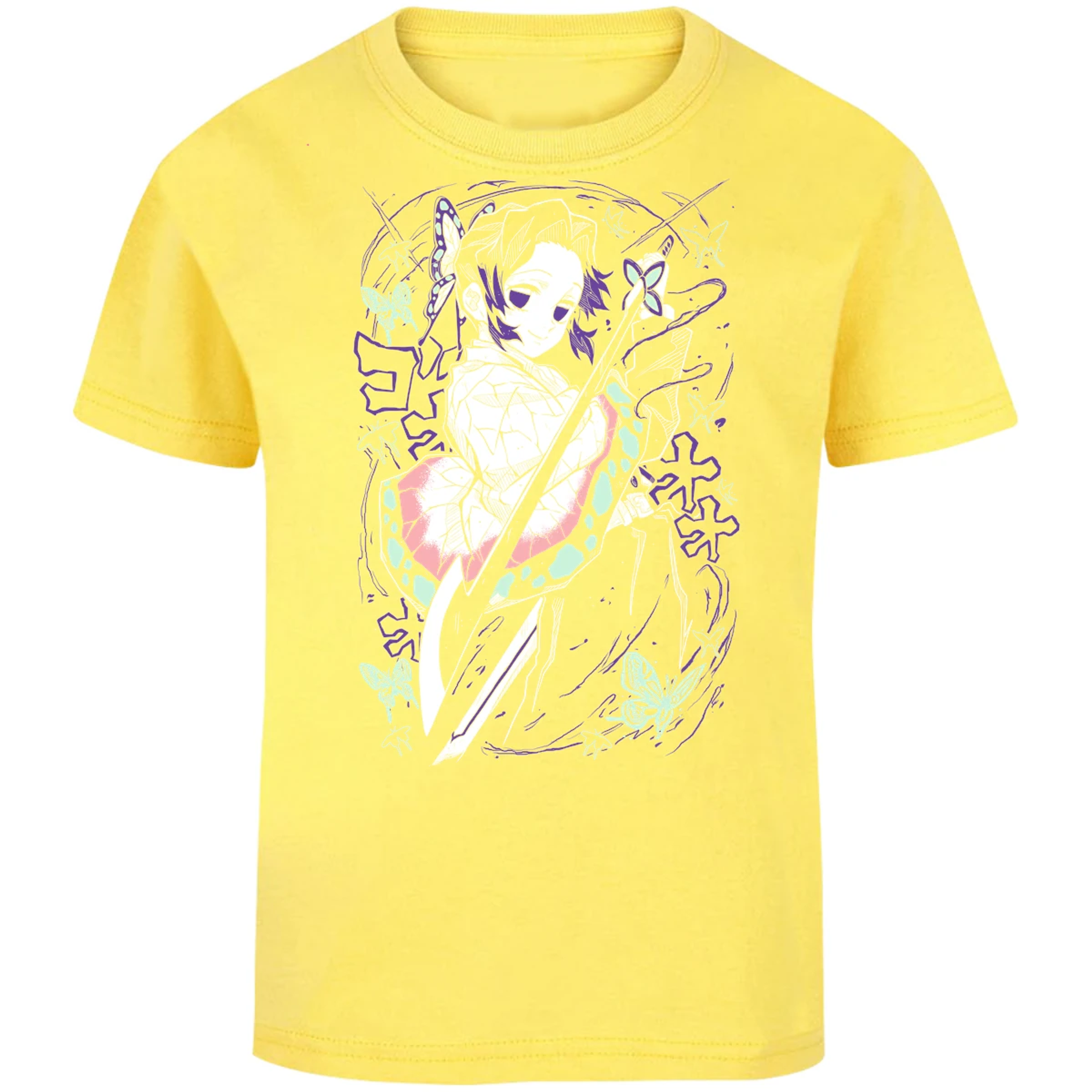 Playera Demon Slayer Shinobu Kocho para Niño 14