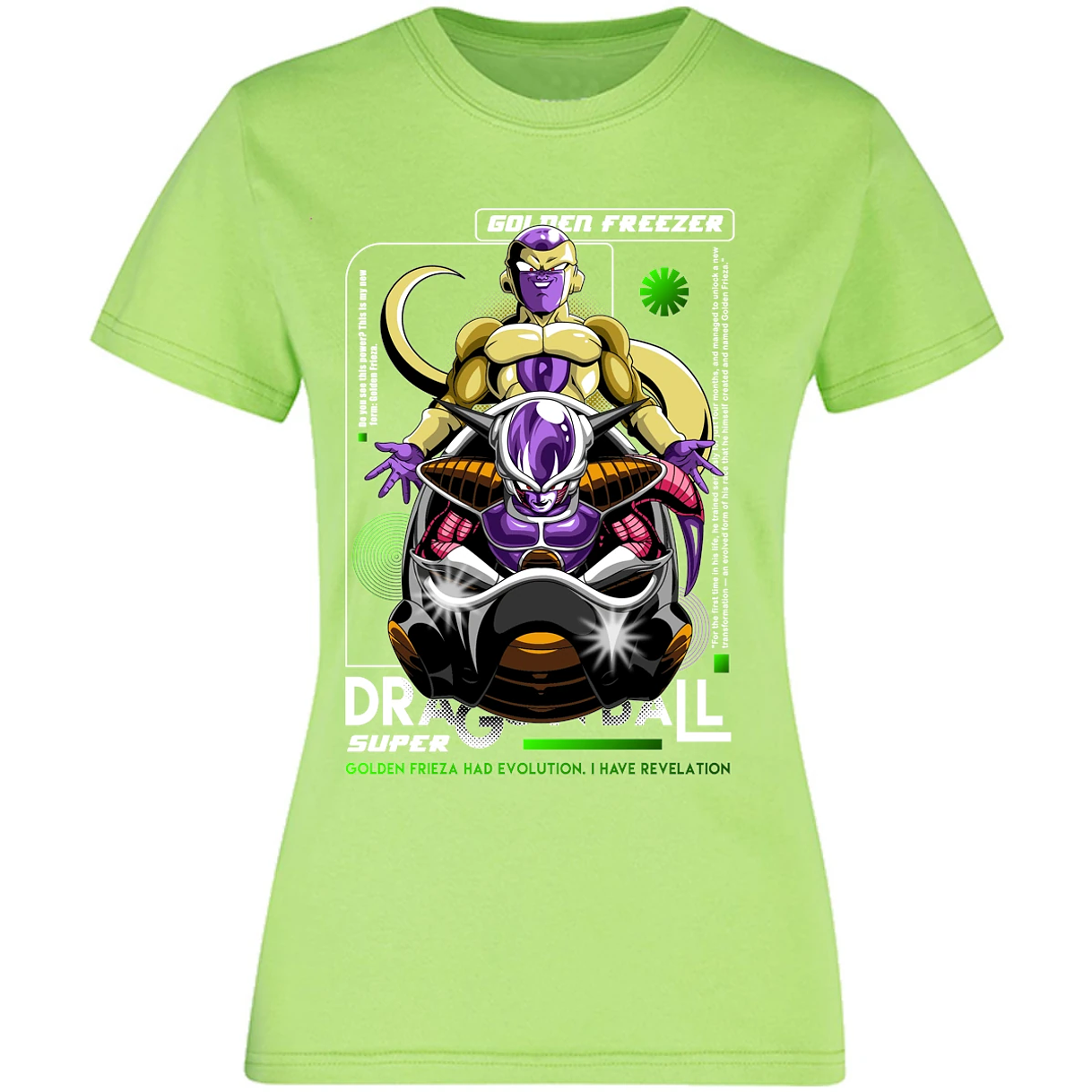 Blusa Dragon Ball Golden Freezer Blusa para Mujer 14