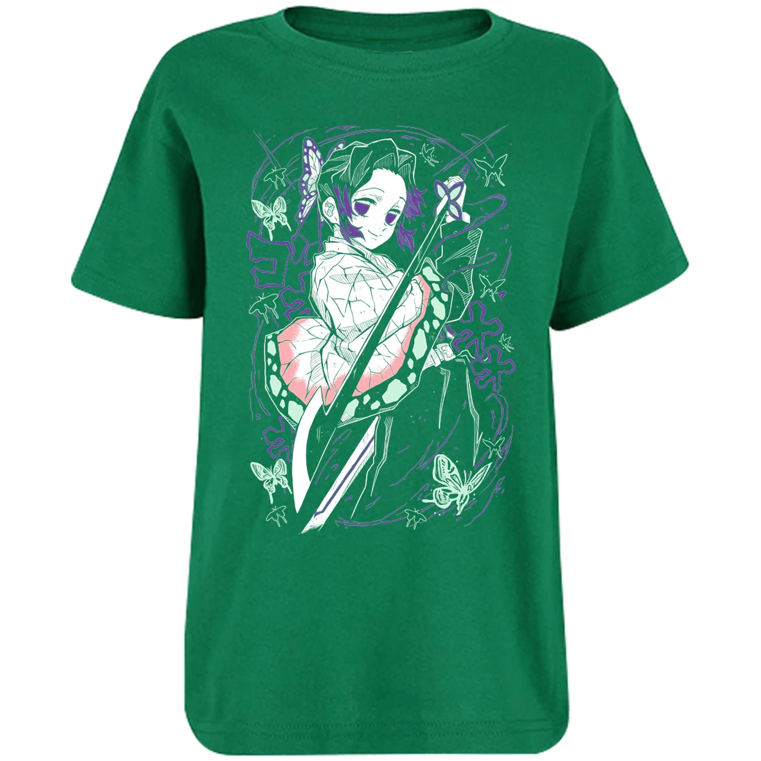 Playera Demon Slayer Shinobu Kocho para Niño 3