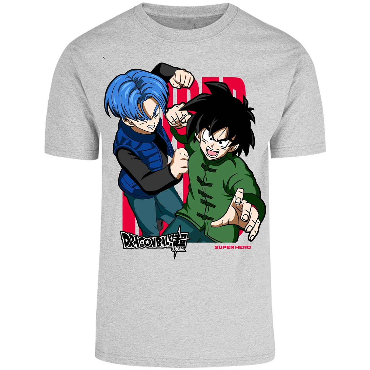 Playera Dragon Ball Gohan Y Trunks para Adulto 4