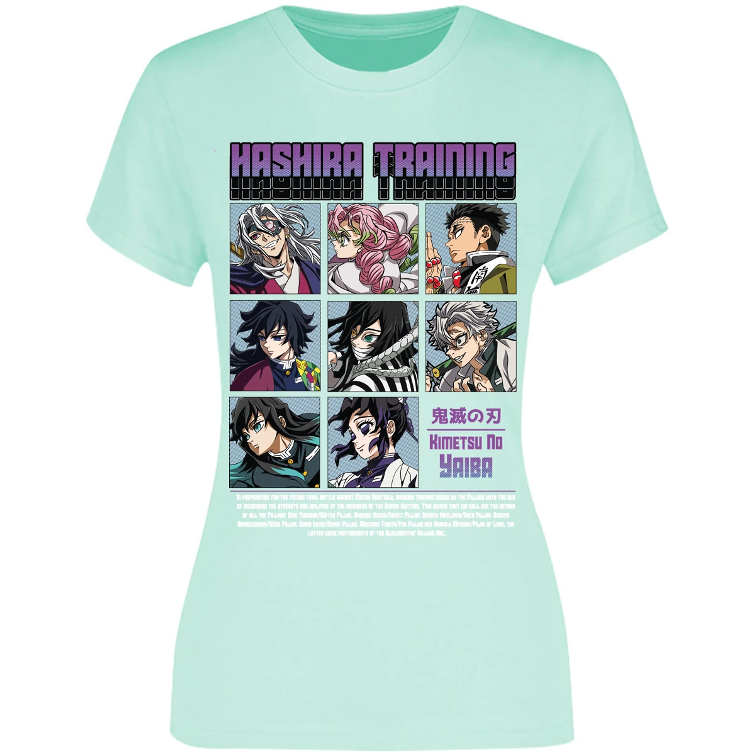 Blusa Demon Slayer Demon Slayer Hashira Training Blusa para Mujer 3