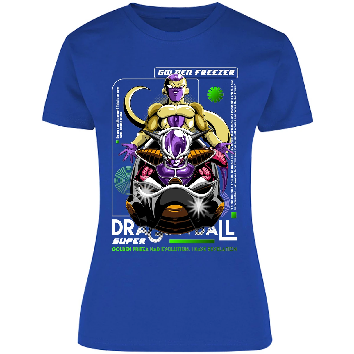 Blusa Dragon Ball Golden Freezer Blusa para Mujer 5