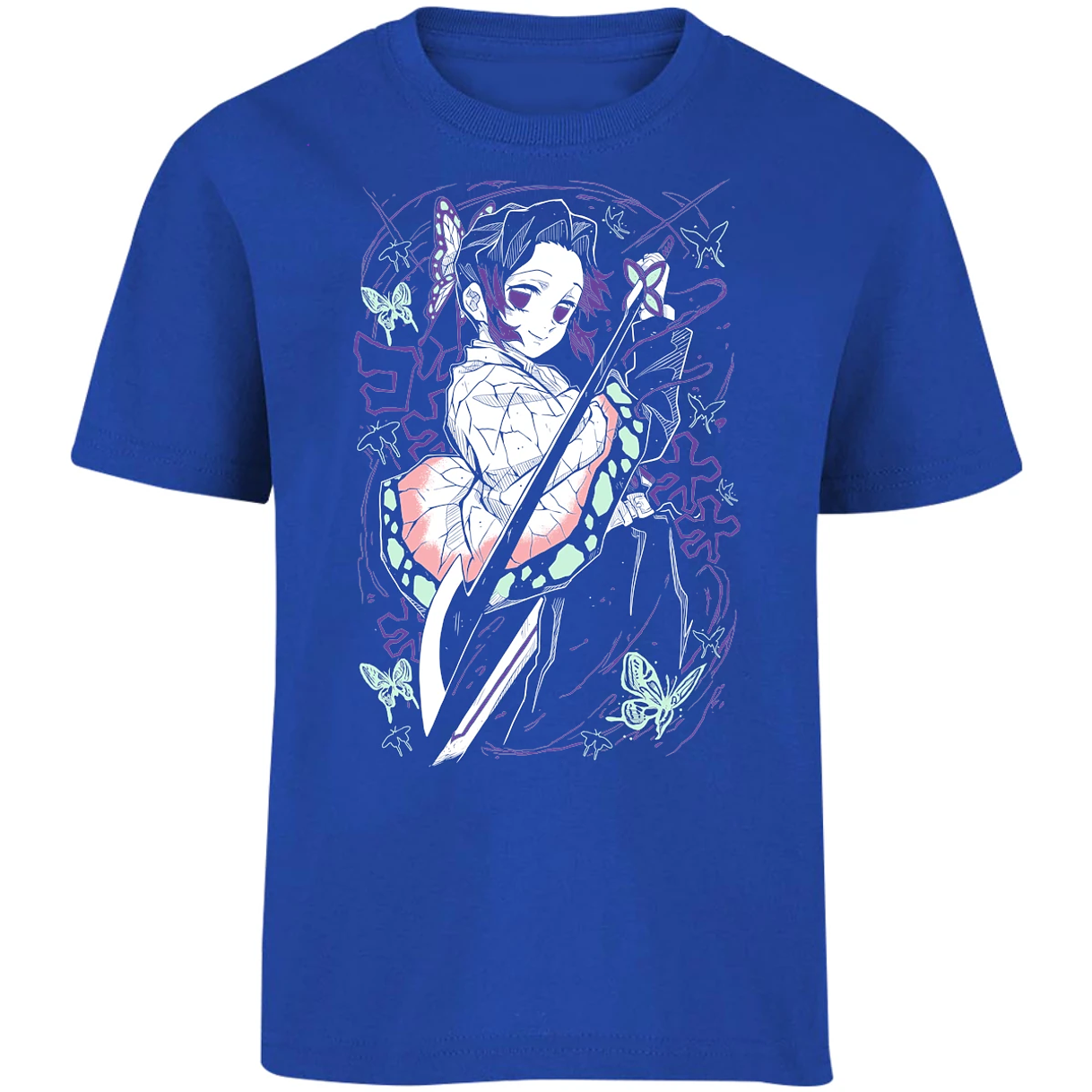 Playera Demon Slayer Shinobu Kocho para Niño 12