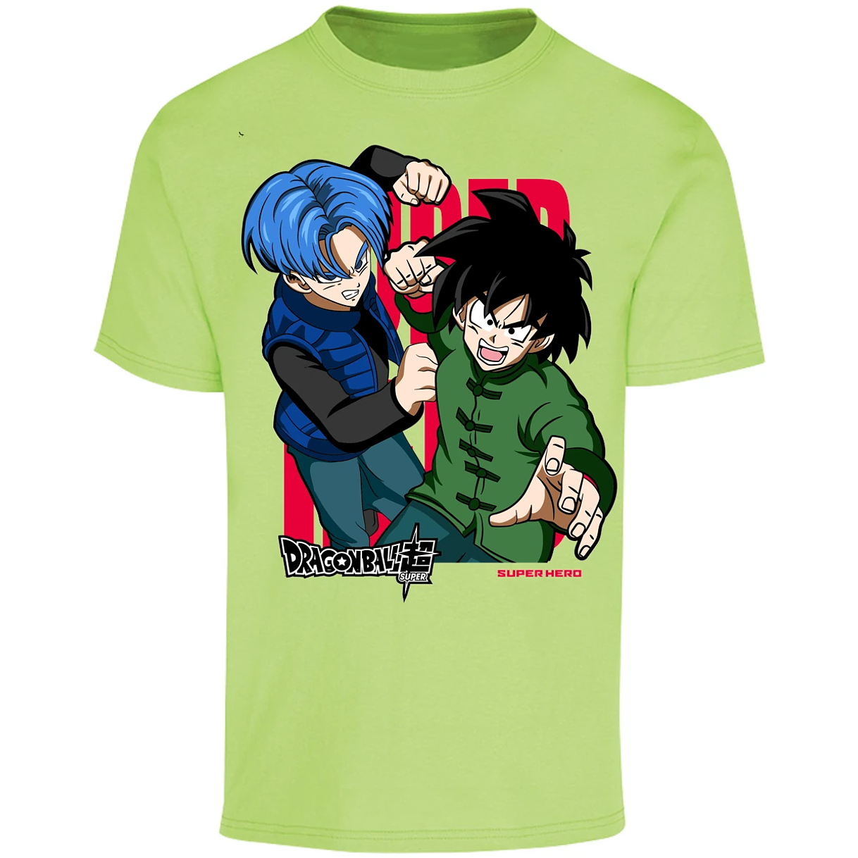 Playera Dragon Ball Gohan Y Trunks para Adulto 21