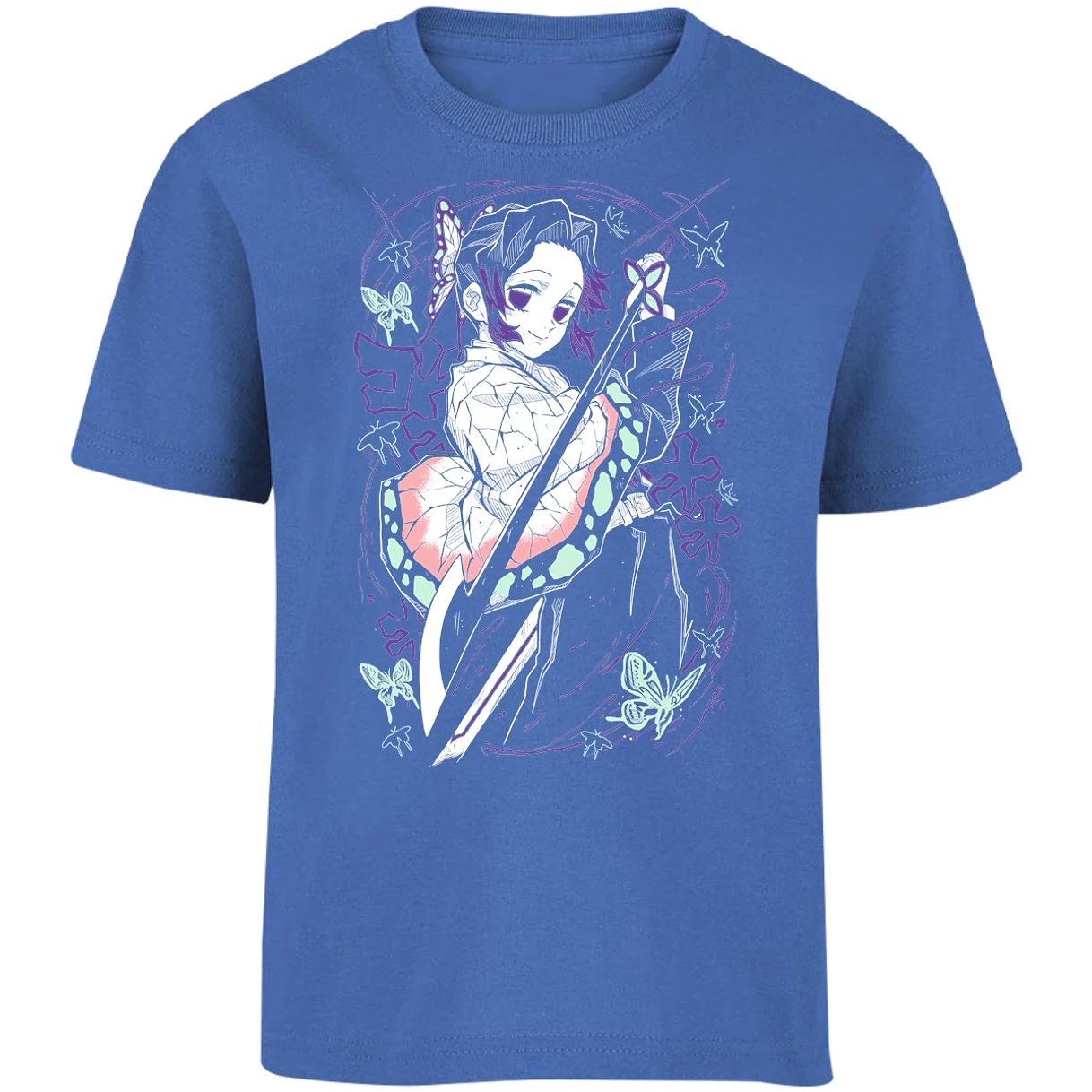 Playera Demon Slayer Shinobu Kocho para Niño 10