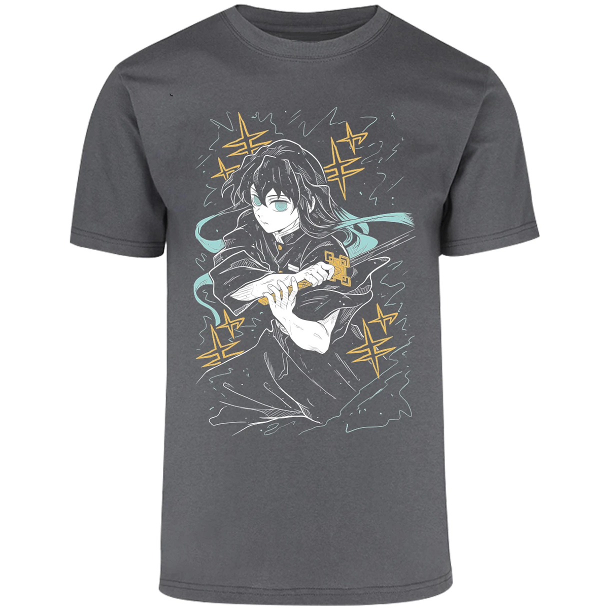 Playera Demon Slayer Tokito S para Adulto 25