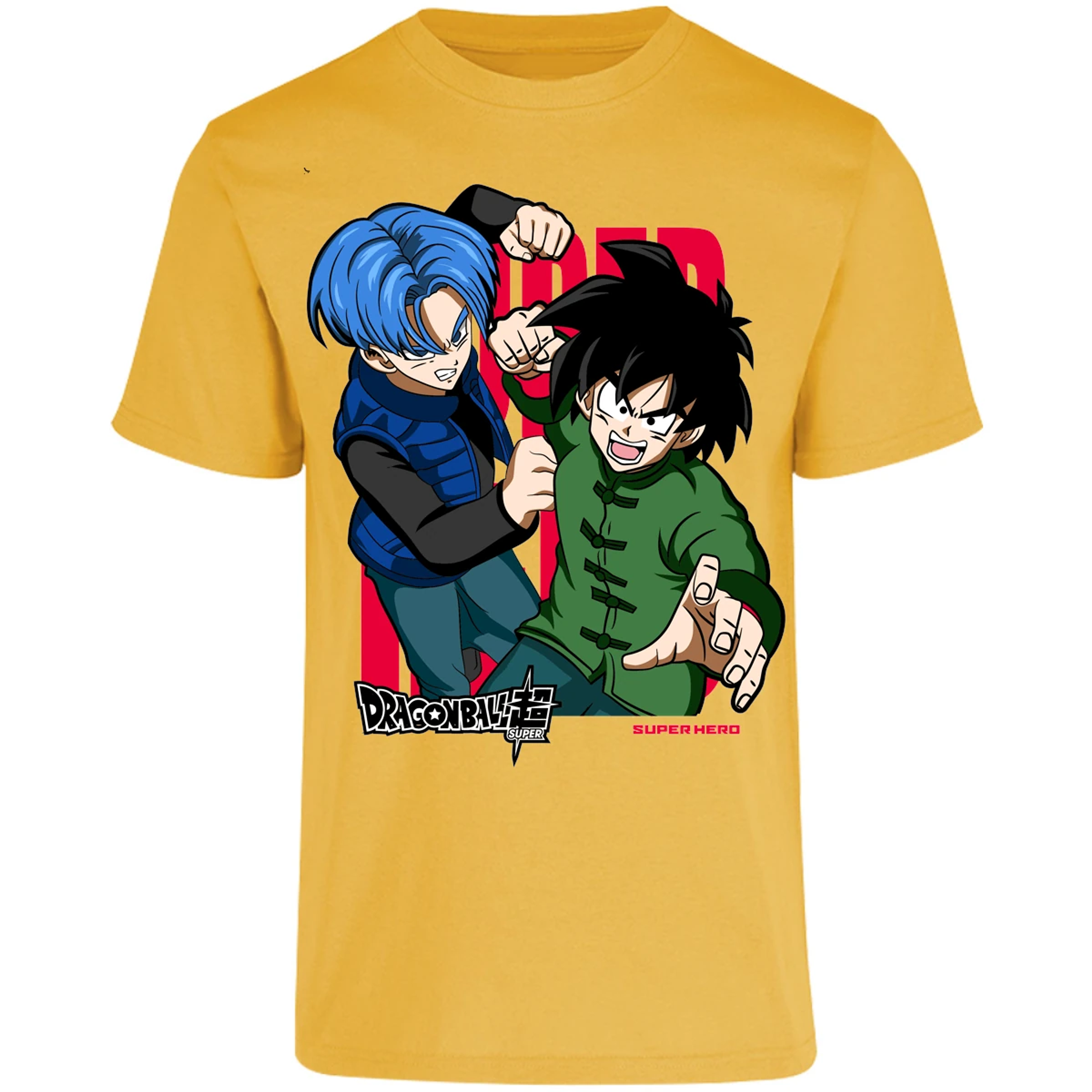 Playera Dragon Ball Gohan Y Trunks para Adulto 11