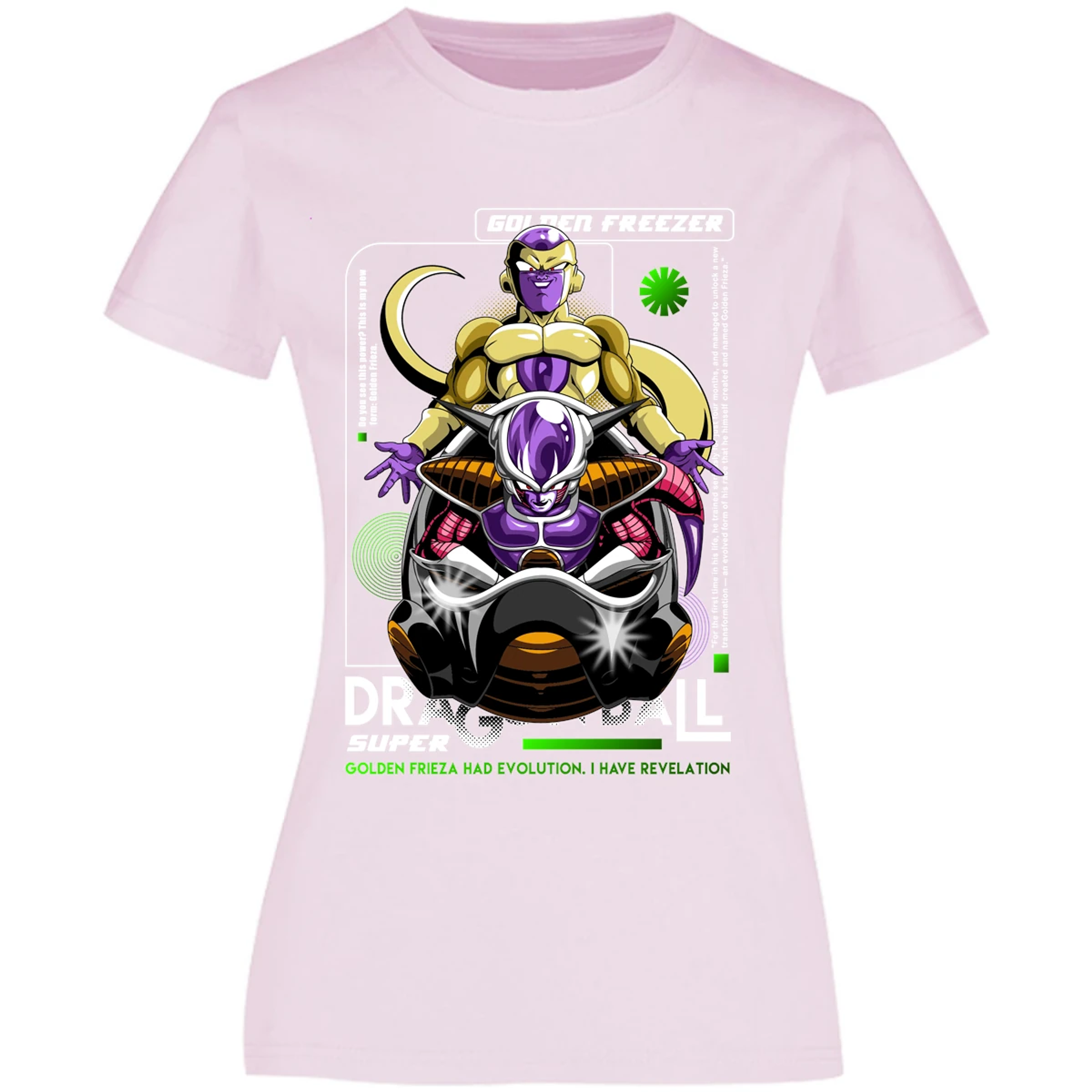 Blusa Dragon Ball Golden Freezer Blusa para Mujer 2