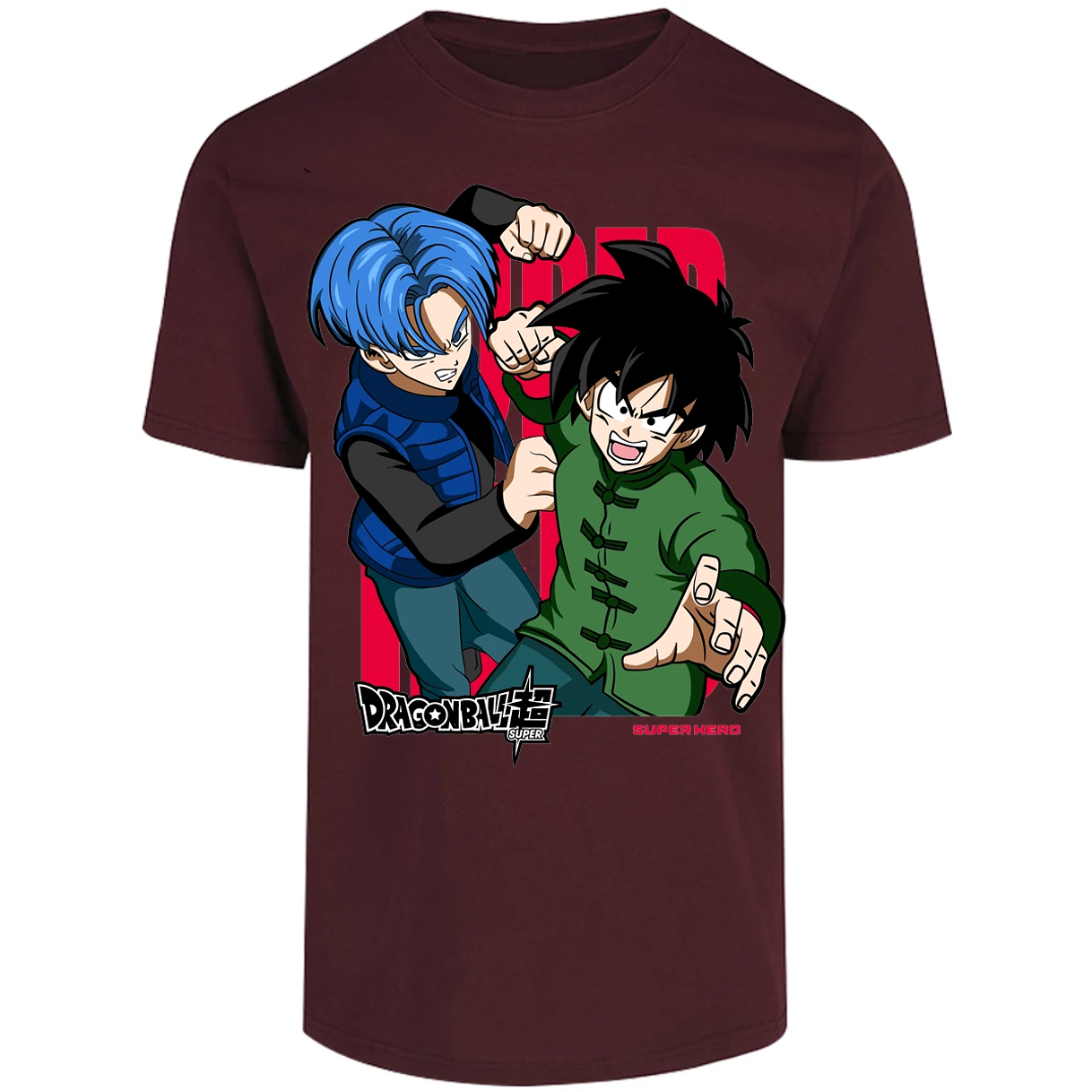 Playera Dragon Ball Gohan Y Trunks para Adulto 30