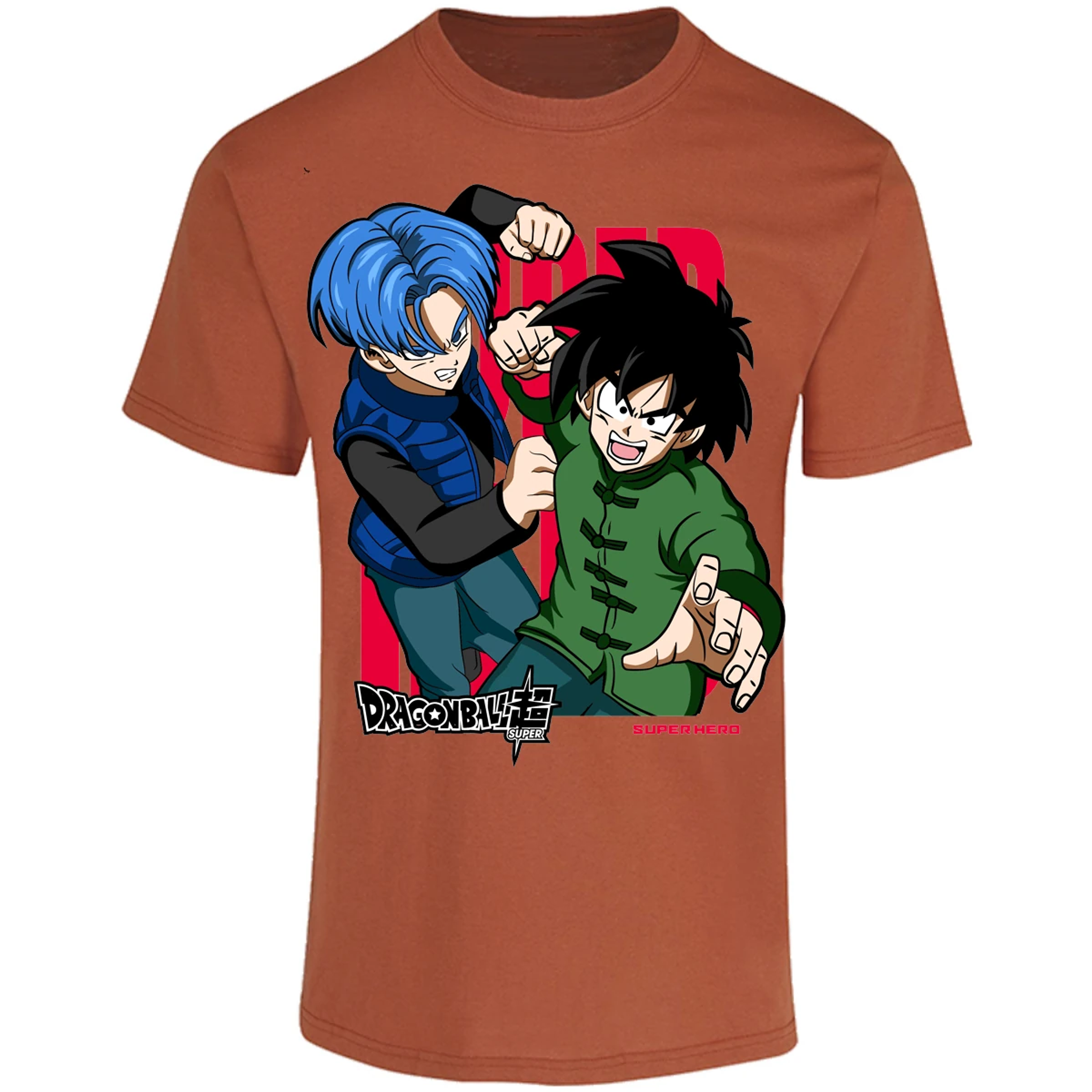 Playera Dragon Ball Gohan Y Trunks para Adulto 15