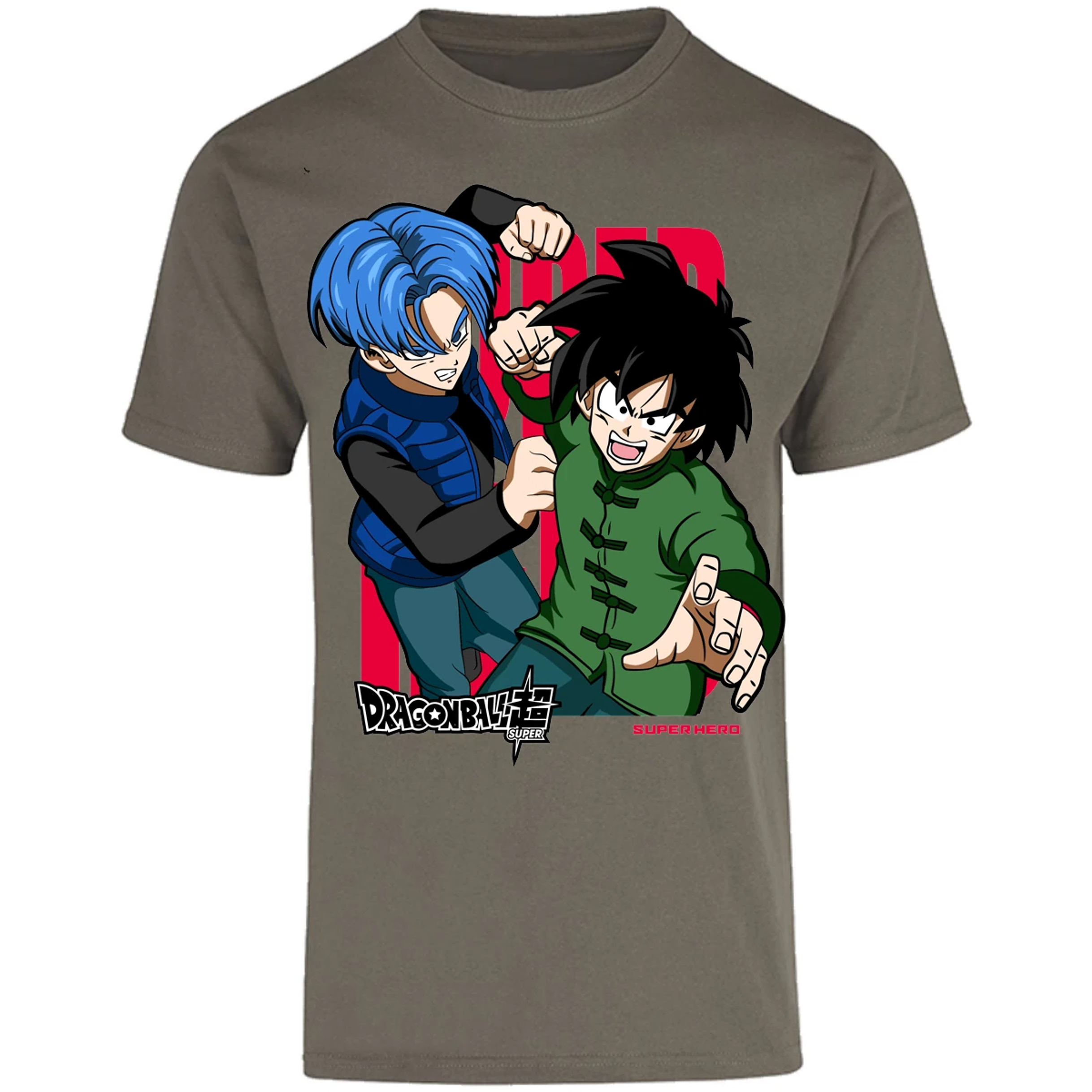 Playera Dragon Ball Gohan Y Trunks para Adulto 25