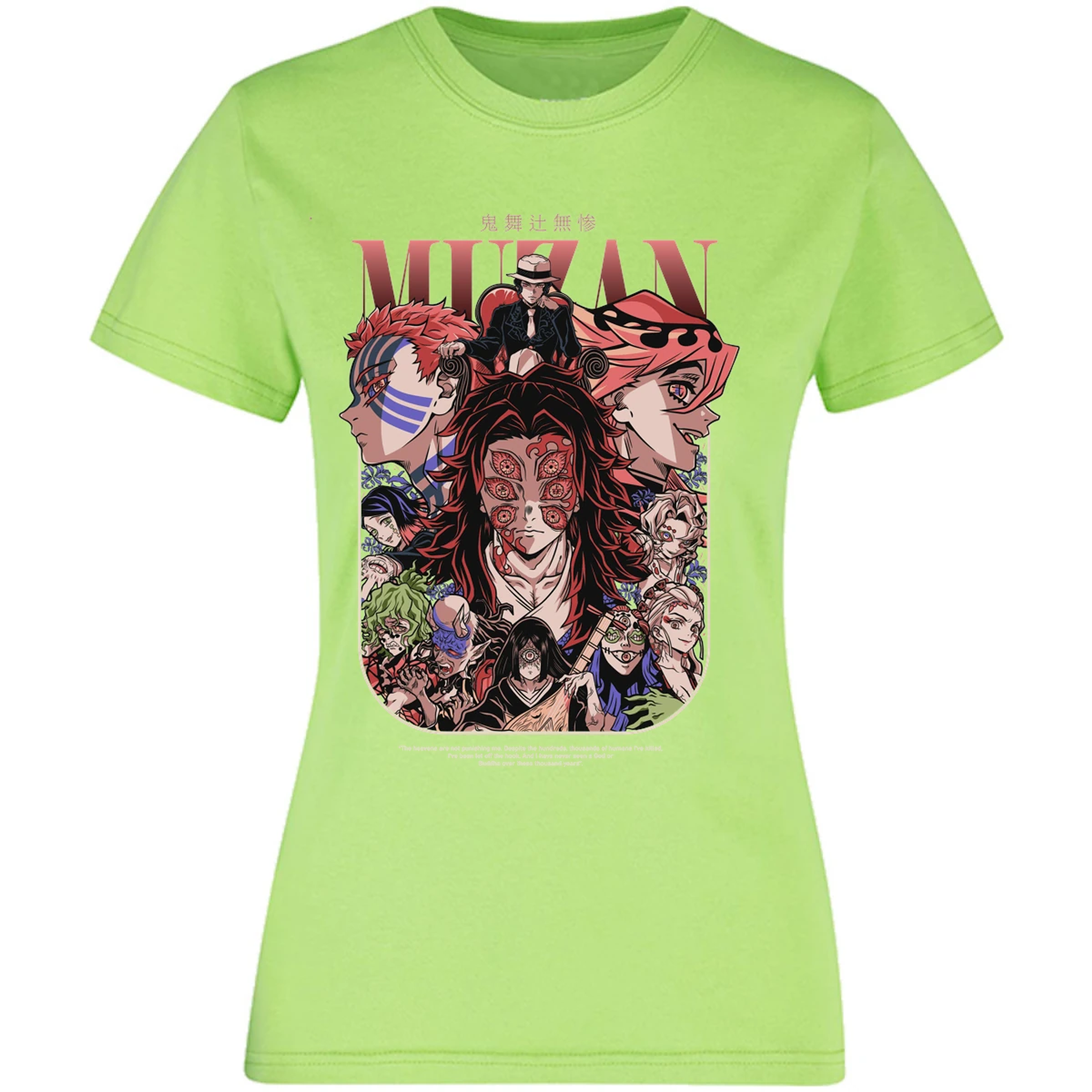 Blusa Demon Slayer Demon Slayer Lunas Demoniacas Blusa para Mujer 7