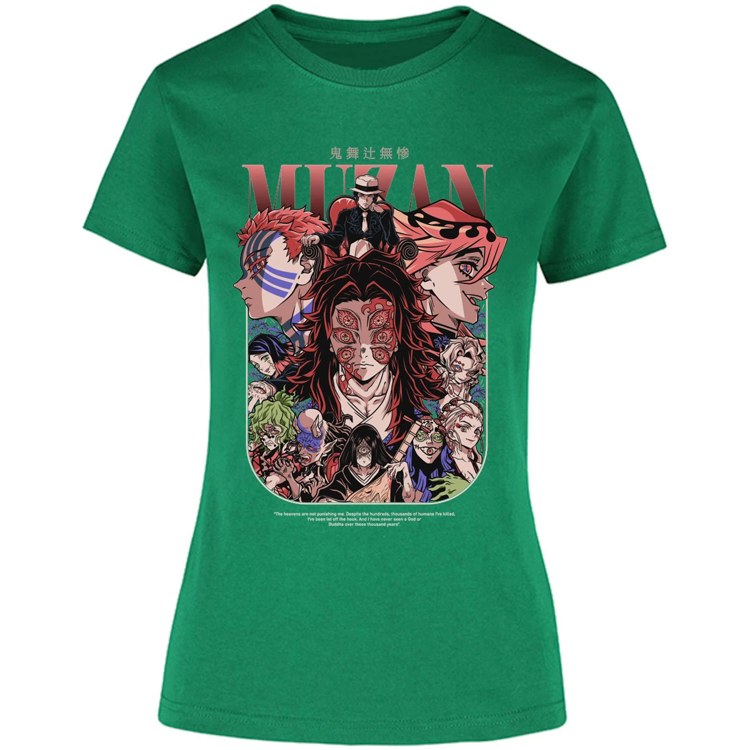 Blusa Demon Slayer Demon Slayer Lunas Demoniacas Blusa para Mujer 6