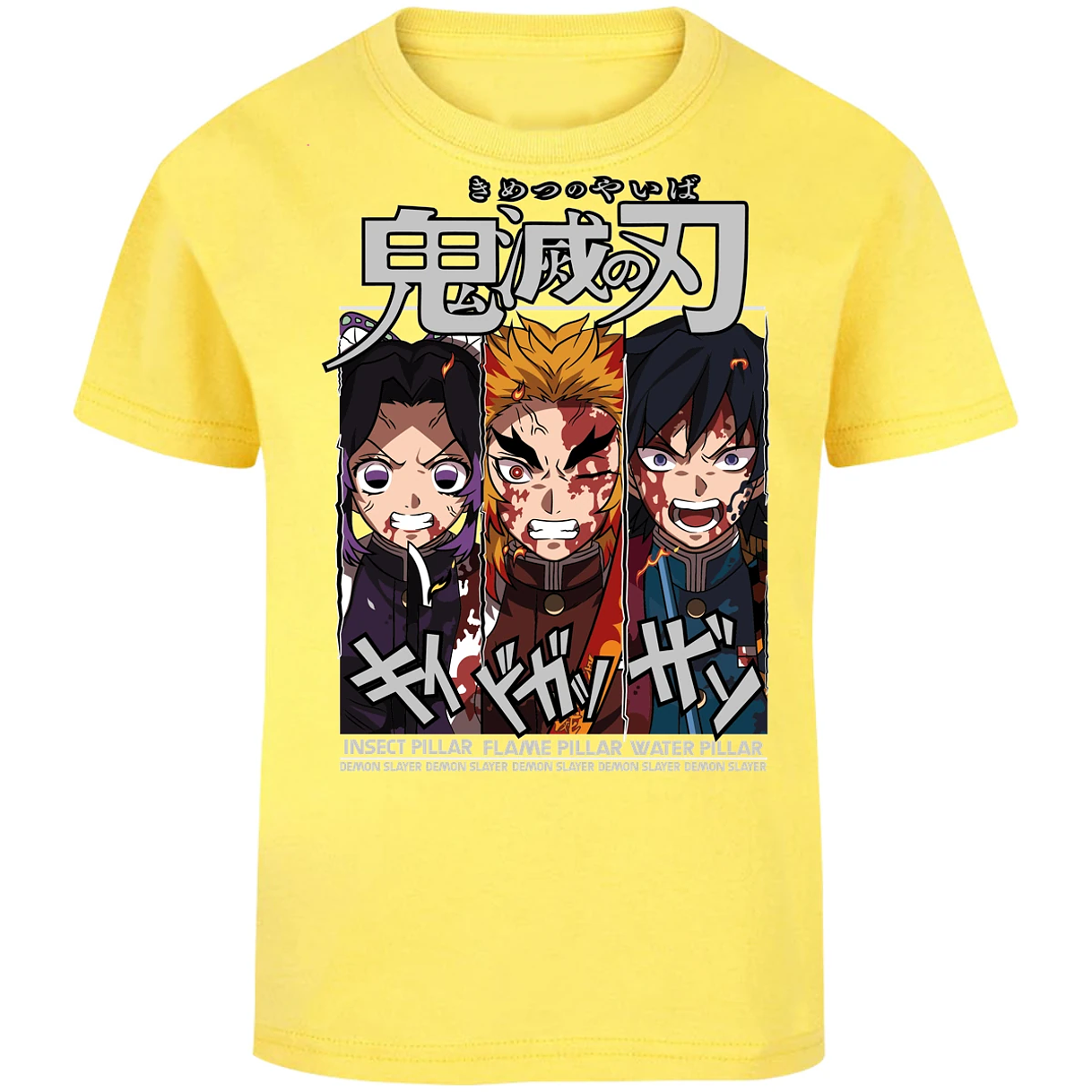 Playera Demon Slayer Shinobu Tomioka Rengoku para Niño 13