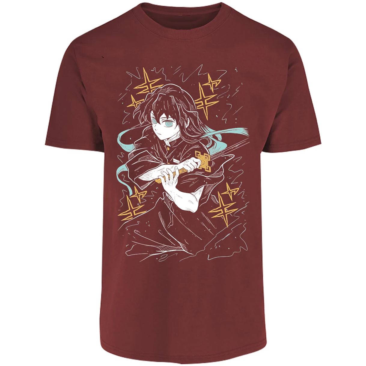 Playera Demon Slayer Tokito S para Adulto 13
