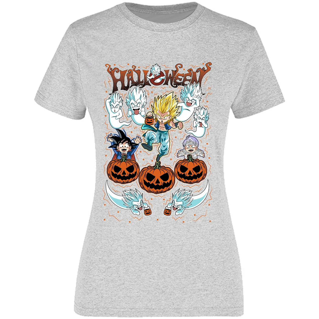 Blusa Dragon Ball Gotenks Halloween Blusa para Mujer 7