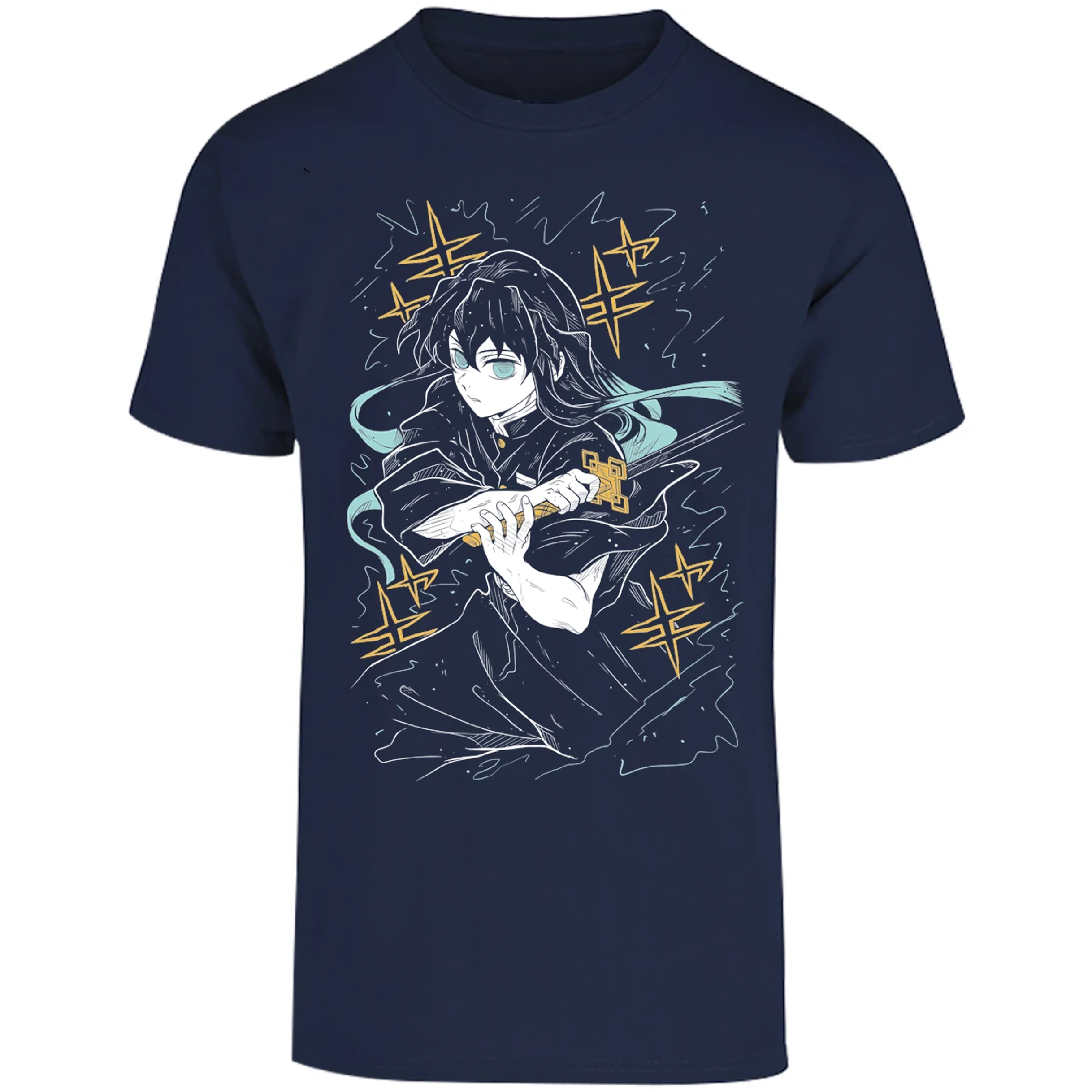 Playera Demon Slayer Tokito S para Adulto 14