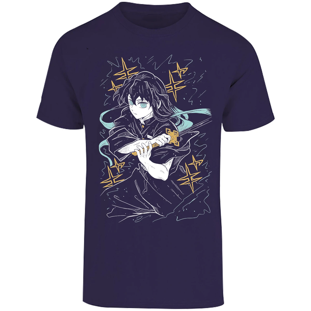 Playera Demon Slayer Tokito S para Adulto 2