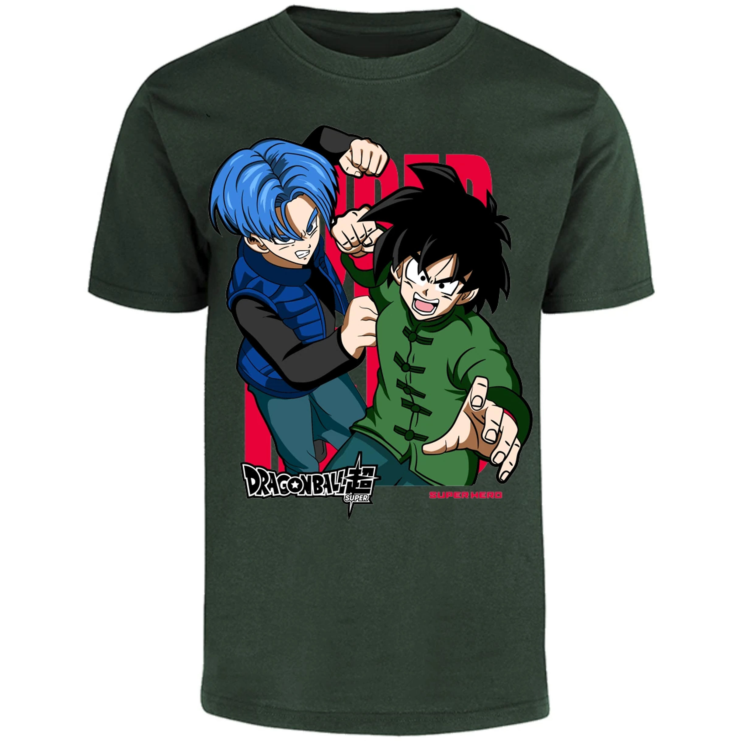 Playera Dragon Ball Gohan Y Trunks para Adulto 18
