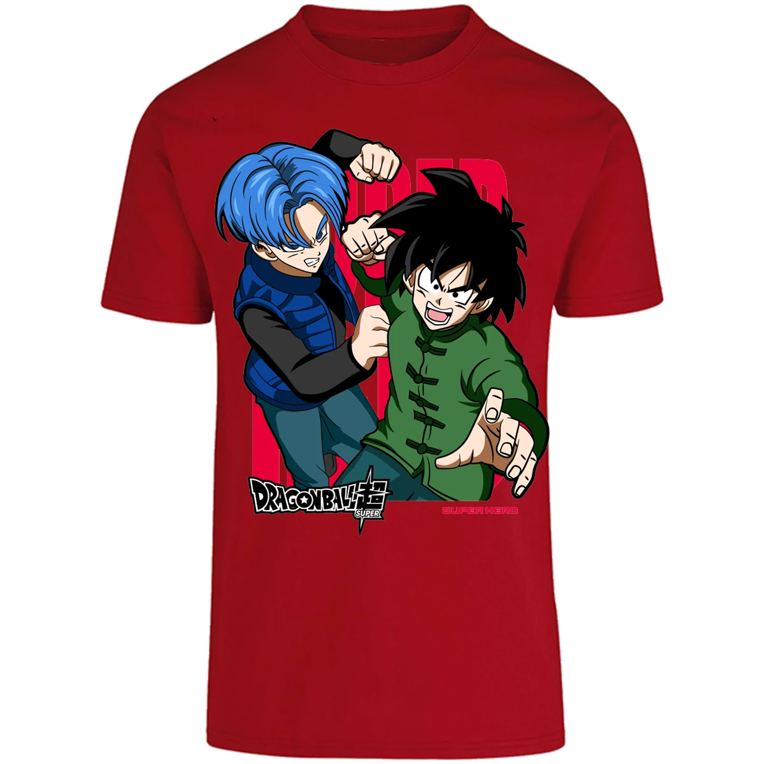 Playera Dragon Ball Gohan Y Trunks para Adulto 19