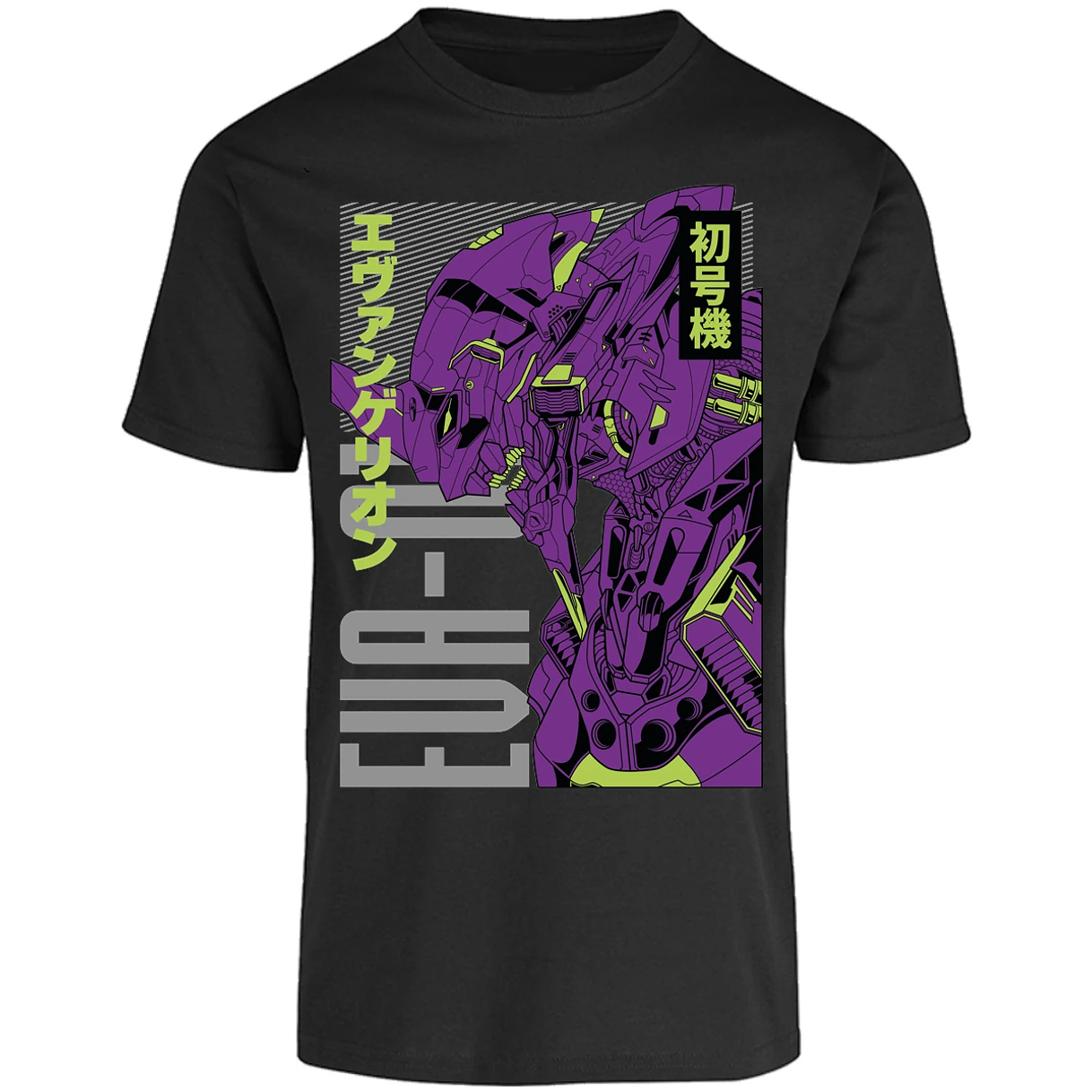 Playera Evangelion Eva 01 Anime para Adulto 9