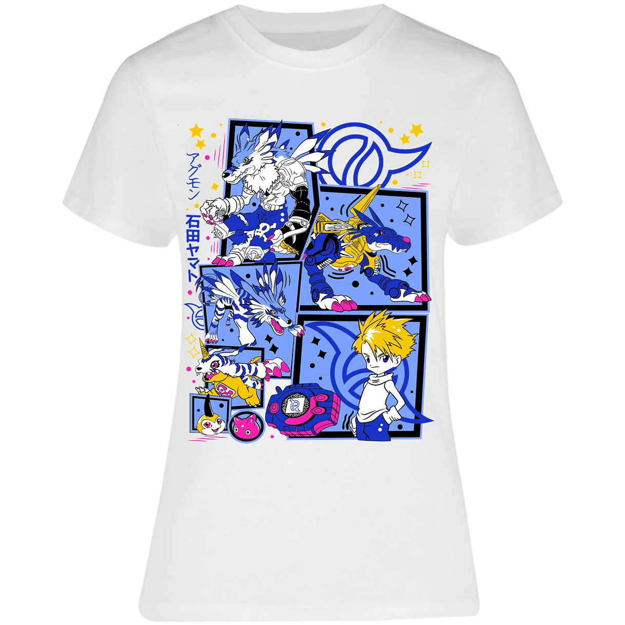 Blusa Digimon Diseo Digimon Blusa para Mujer 16