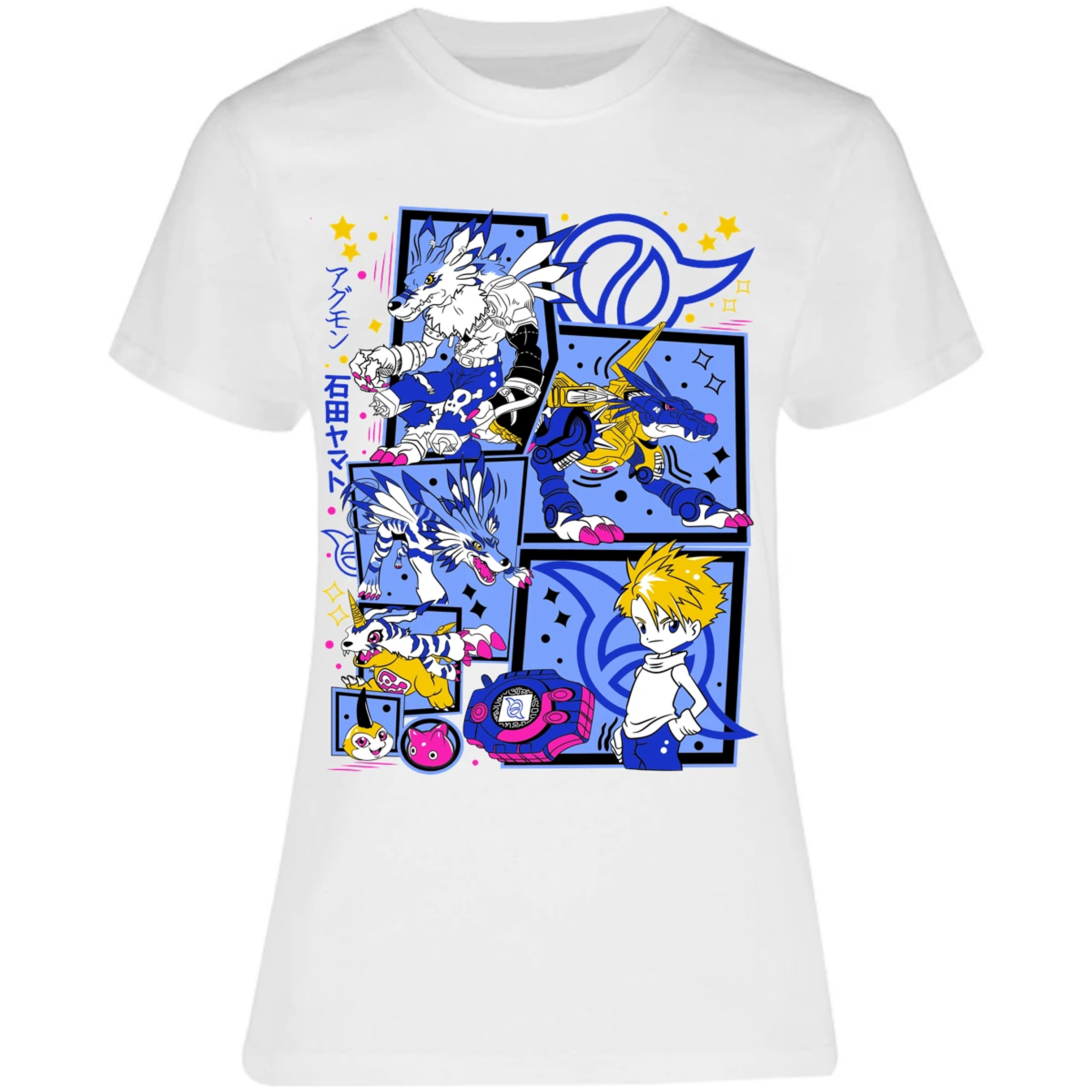 Blusa Digimon Diseo Digimon Blusa para Mujer 16