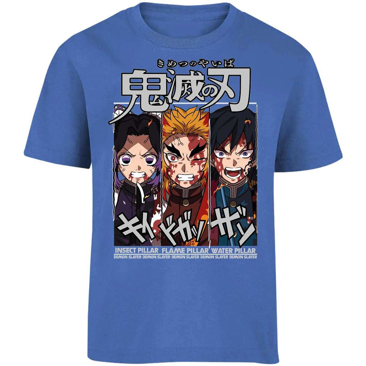 Playera Demon Slayer Shinobu Tomioka Rengoku para Niño 12