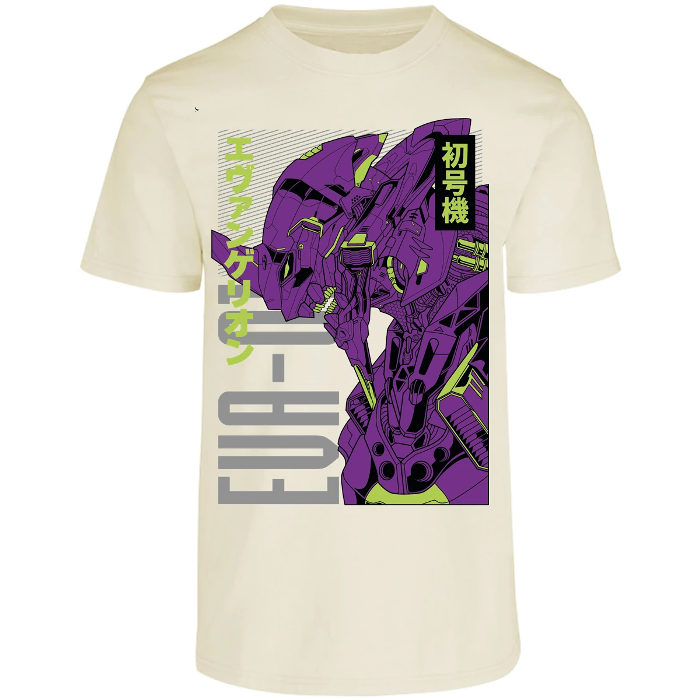 Playera Evangelion Eva 01 Anime para Adulto 49