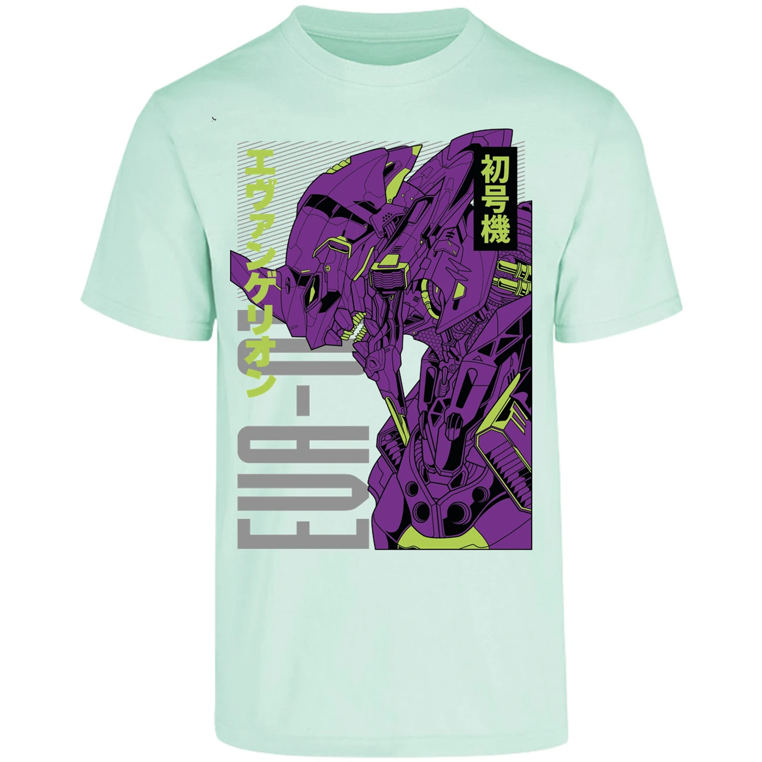 Playera Evangelion Eva 01 Anime para Adulto 40