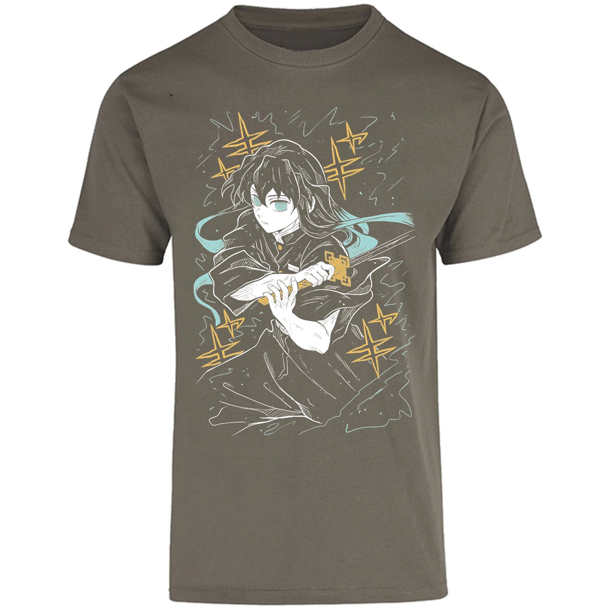 Playera Demon Slayer Tokito S para Adulto 19