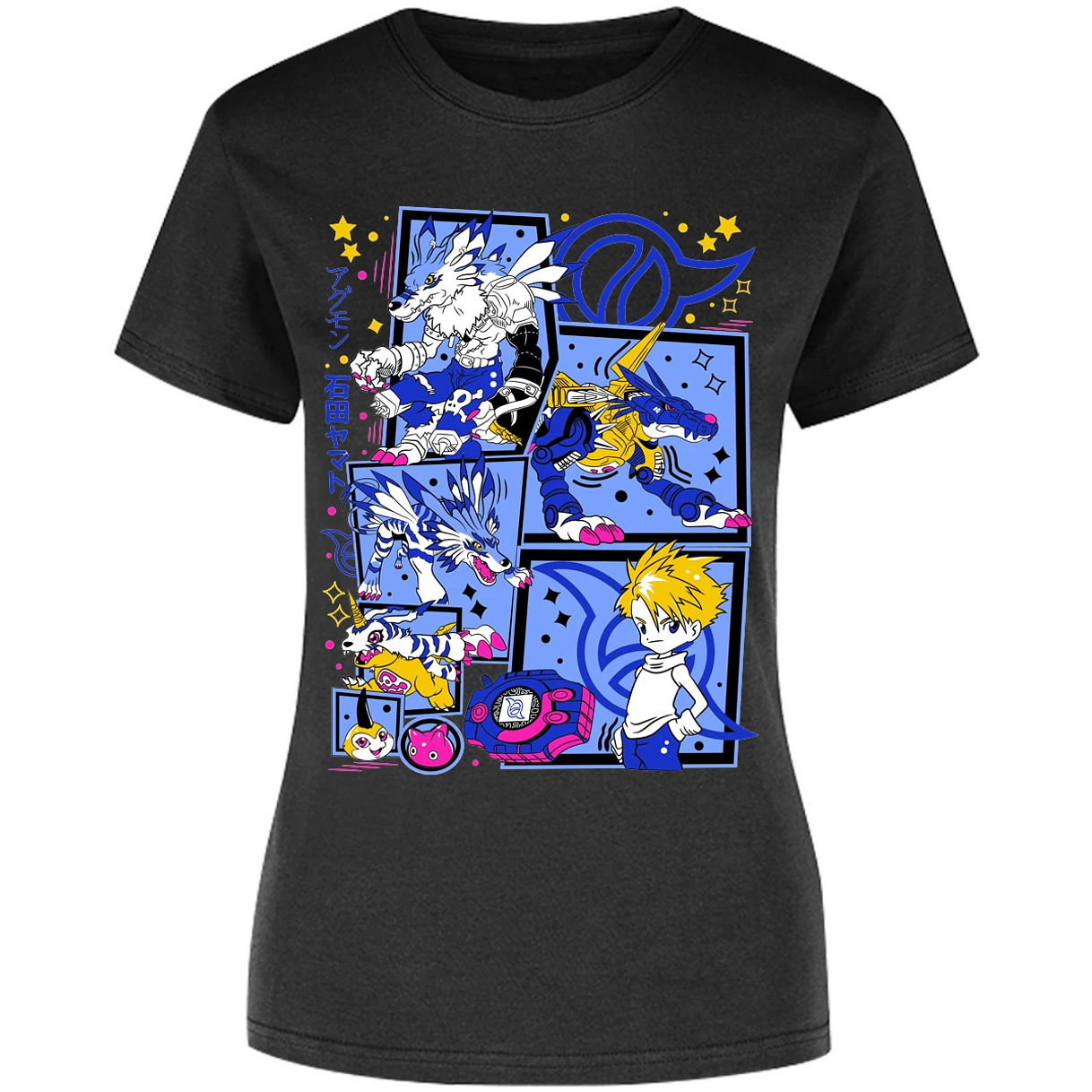 Blusa Digimon Diseo Digimon Blusa para Mujer 15