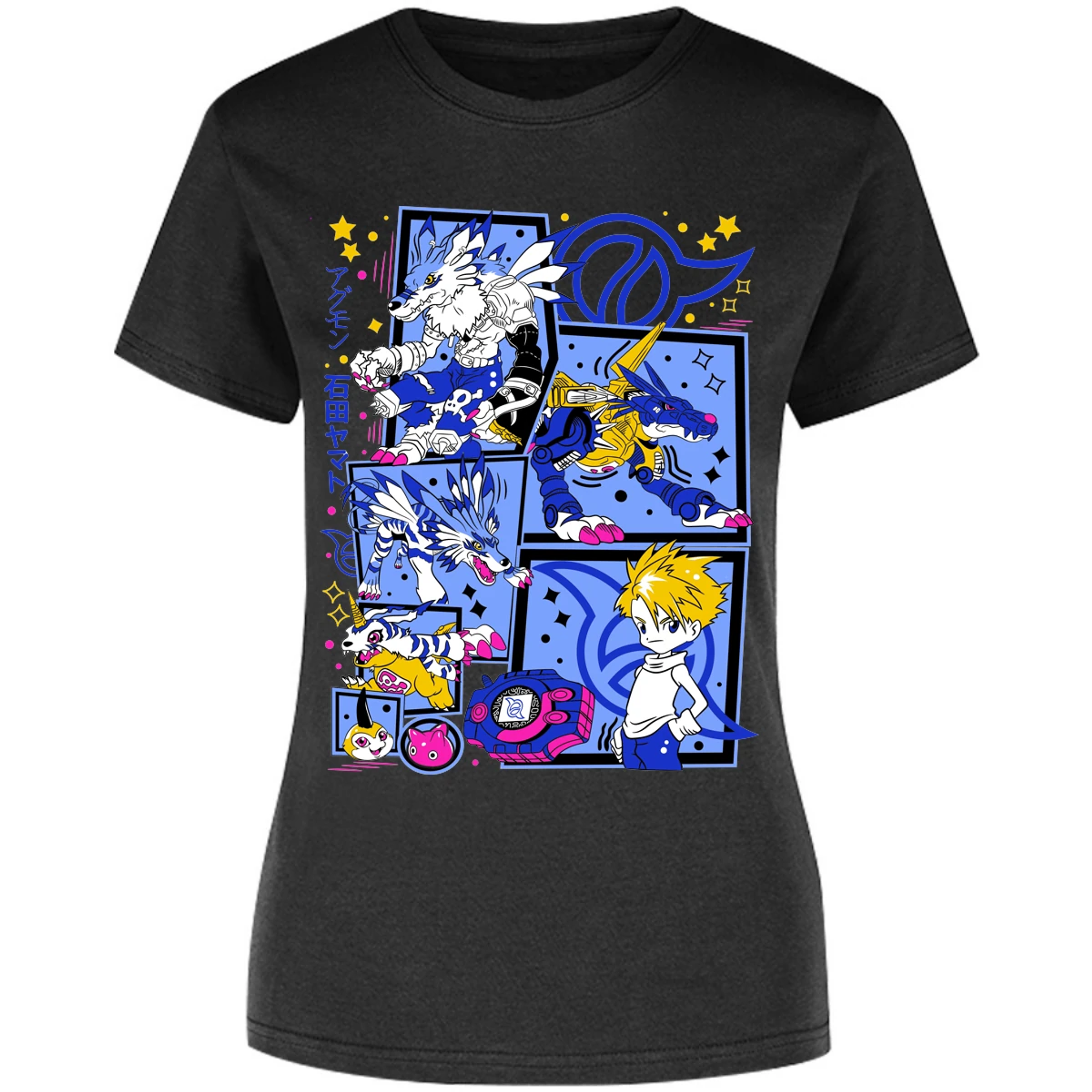 Blusa Digimon Diseo Digimon Blusa para Mujer 15