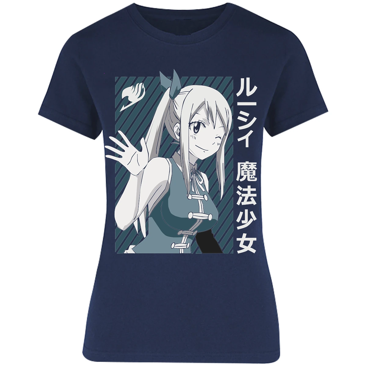 Blusa Fairy Tail Lucy Heartfilia Blusa para Mujer 8