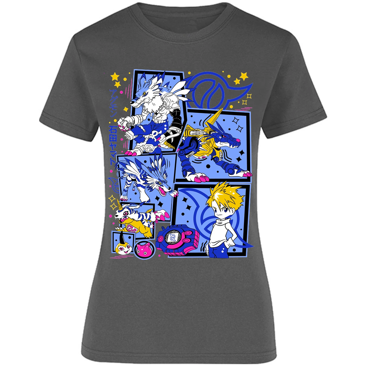 Blusa Digimon Diseo Digimon Blusa para Mujer 4